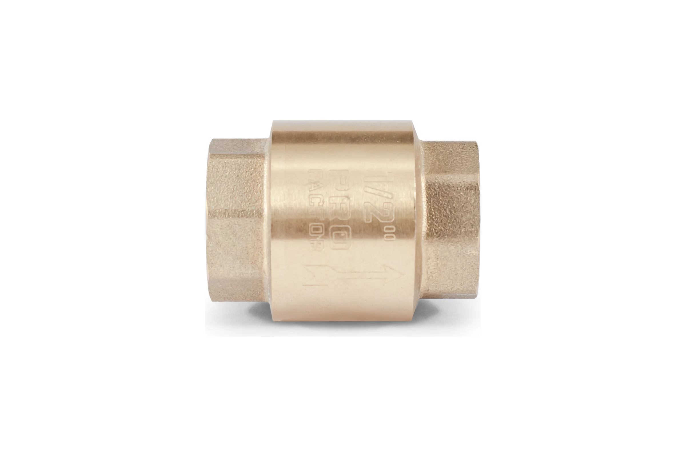 Обратный клапан PROFACTOR с латунным штоком, в/в 1/2" PF CV 240