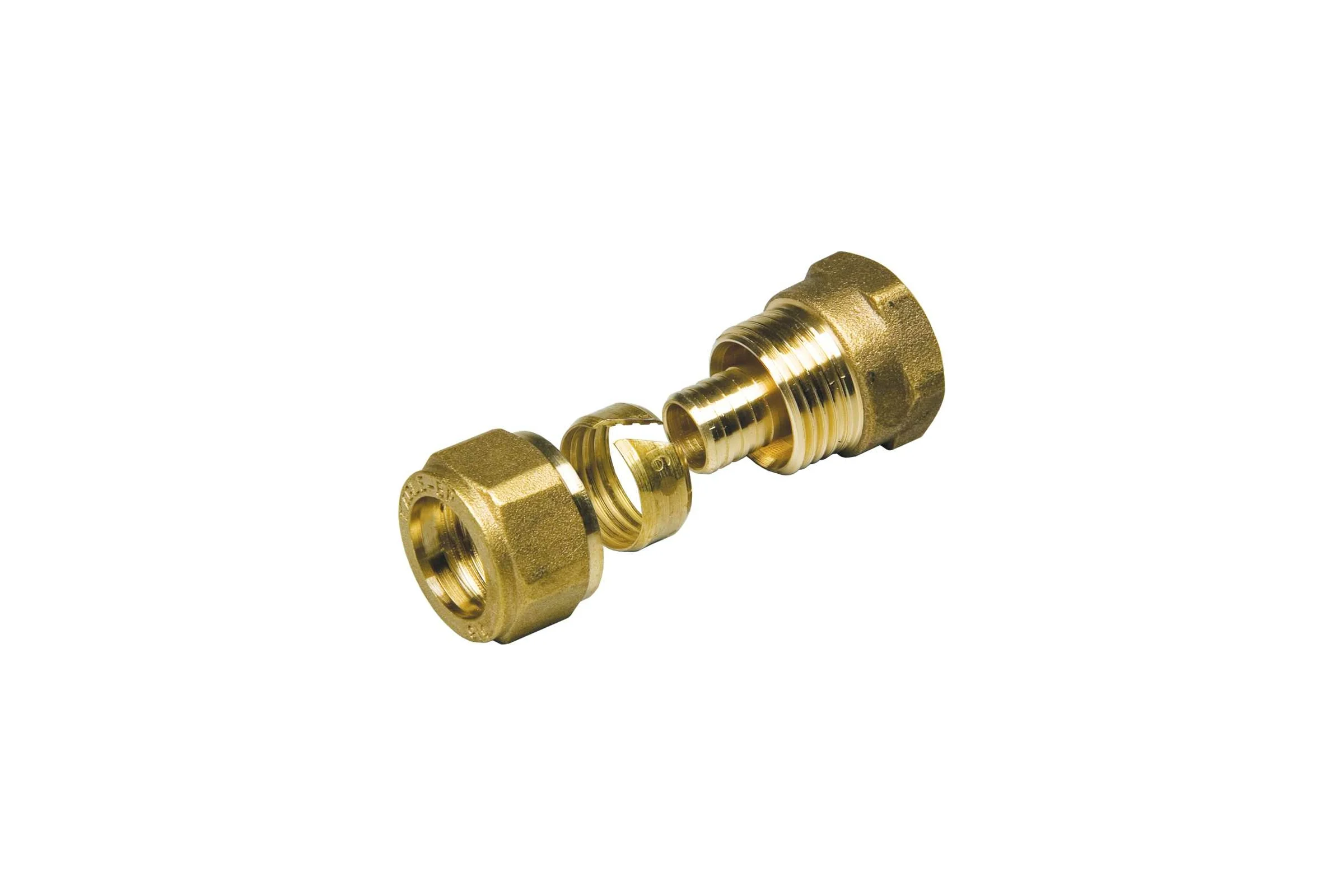 Прямой соединитель BYR PEX В.Р. 1/2" х 20 (2.0) 1102
