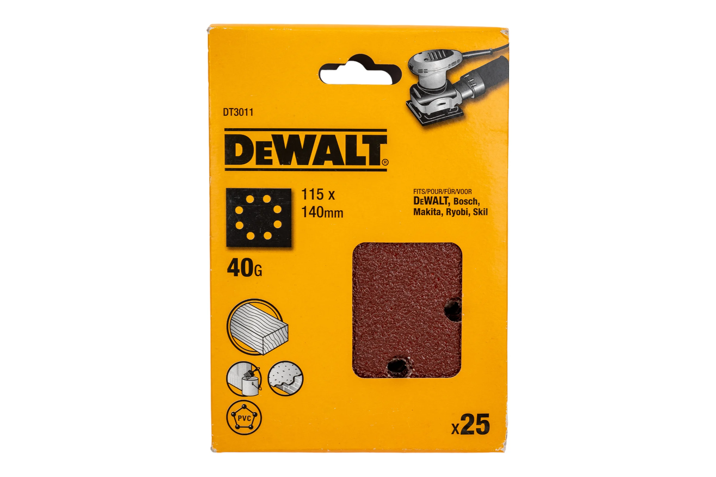Шкурка шлифовальная DEWALT DT3011