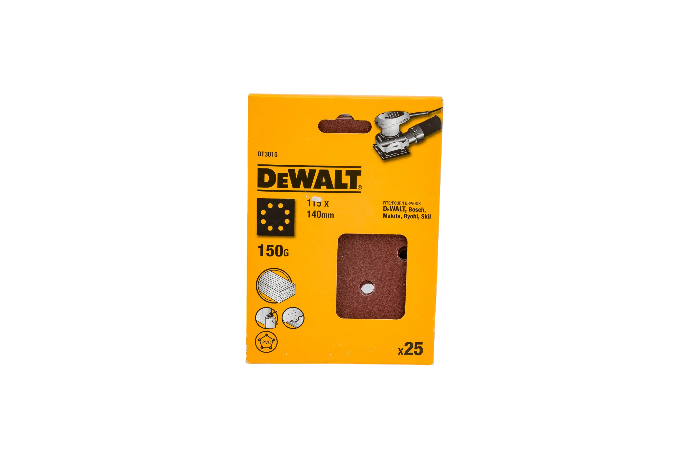 Шкурка шлифовальная DEWALT DT3015