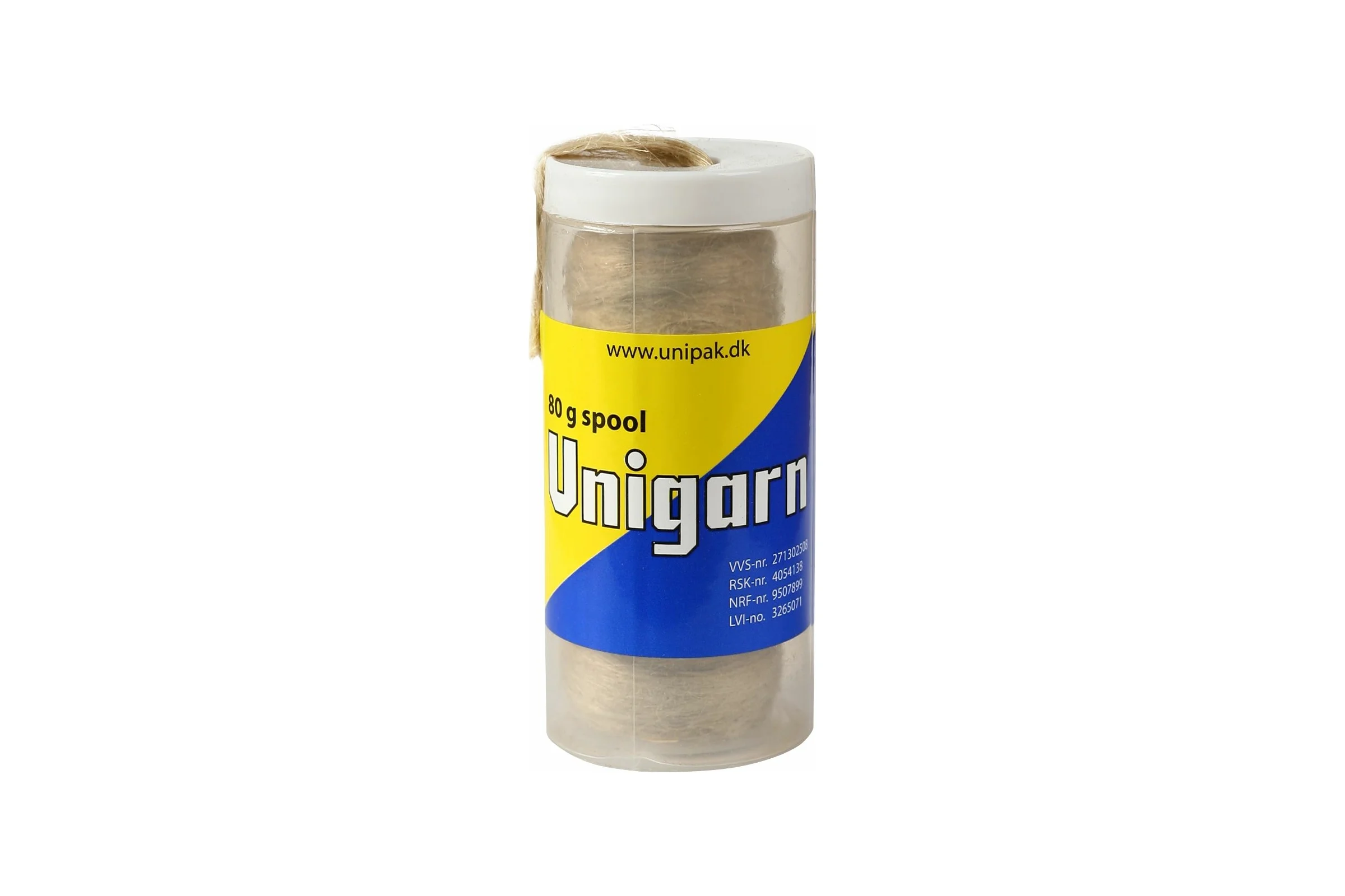 Сантехнический лен Unipak UNIGARN 80 г., пластик 1500820