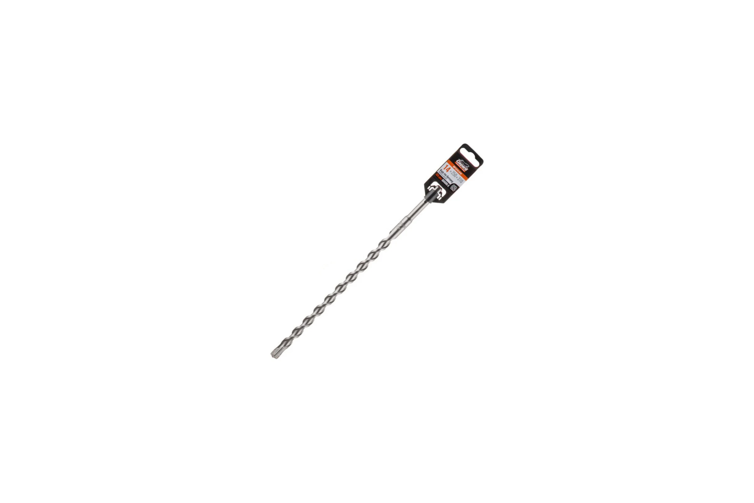 Бур сверло 14x250x310 мм, SDS-plus, Quadro-x Gepard GP1214-310