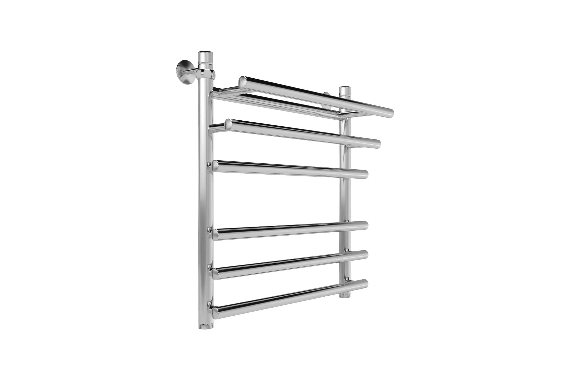 Полотенцесушитель INDIGO Just Shelf (н.р.1") 60/50 (к-1, полиров.) LJSHW60-50