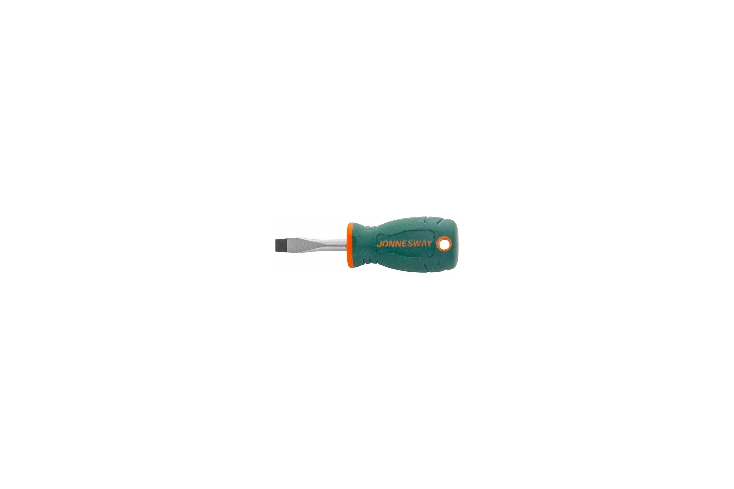 Стержневая отвертка Jonnesway D77S638 шлицевая, ANTI-SLIP GRIP, SL6.5x38 мм 46375