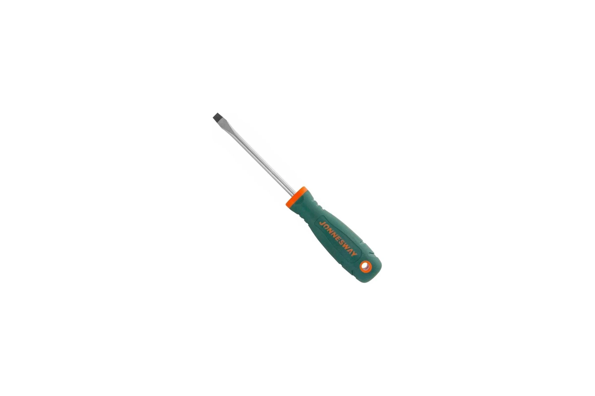 Стержневая отвертка Jonnesway D77S6100 шлицевая, ANTI-SLIP GRIP, SL6.5x100 мм 46374