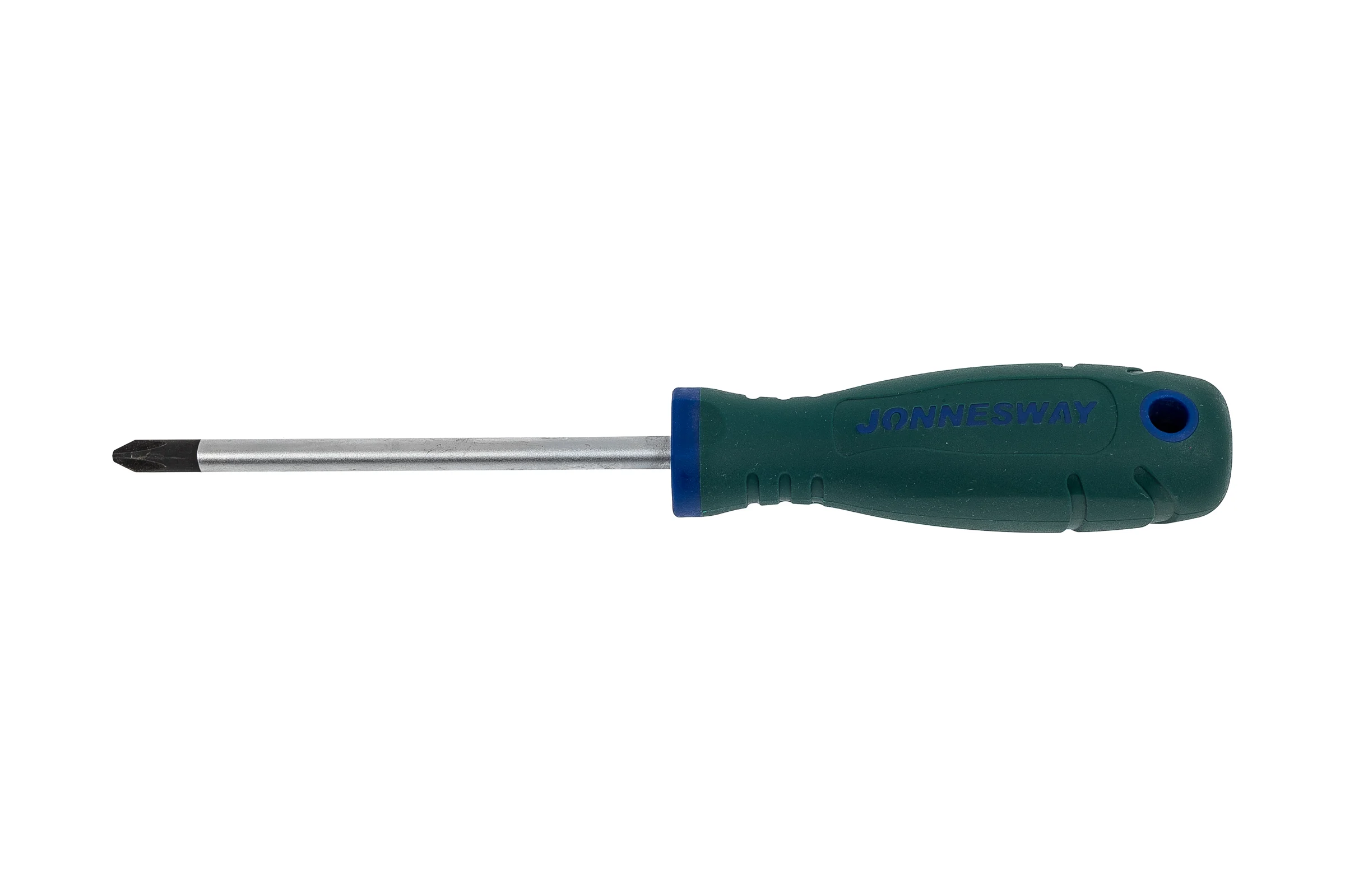 Стержневая отвертка Jonnesway D77P2100 крестовая ANTI-SLIP GRIP, PH2x100 мм 46372