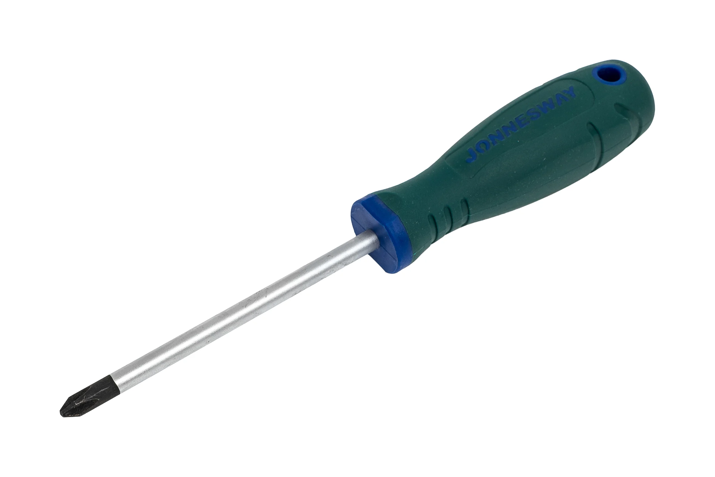 Стержневая отвертка Jonnesway D77P2100 крестовая ANTI-SLIP GRIP, PH2x100 мм 46372