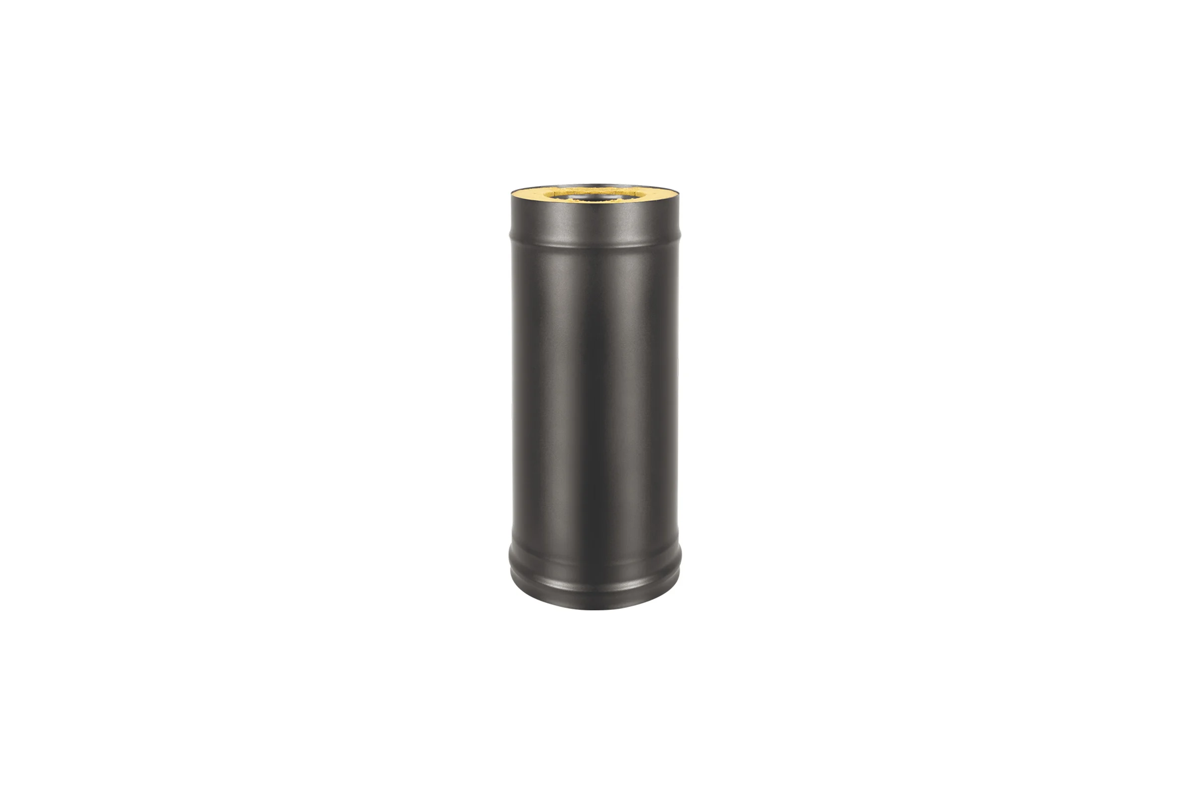 Сэндвич-труба BLACK (AISI 430/0,8мм) д.120x200, L-0,5м Везувий А-12559