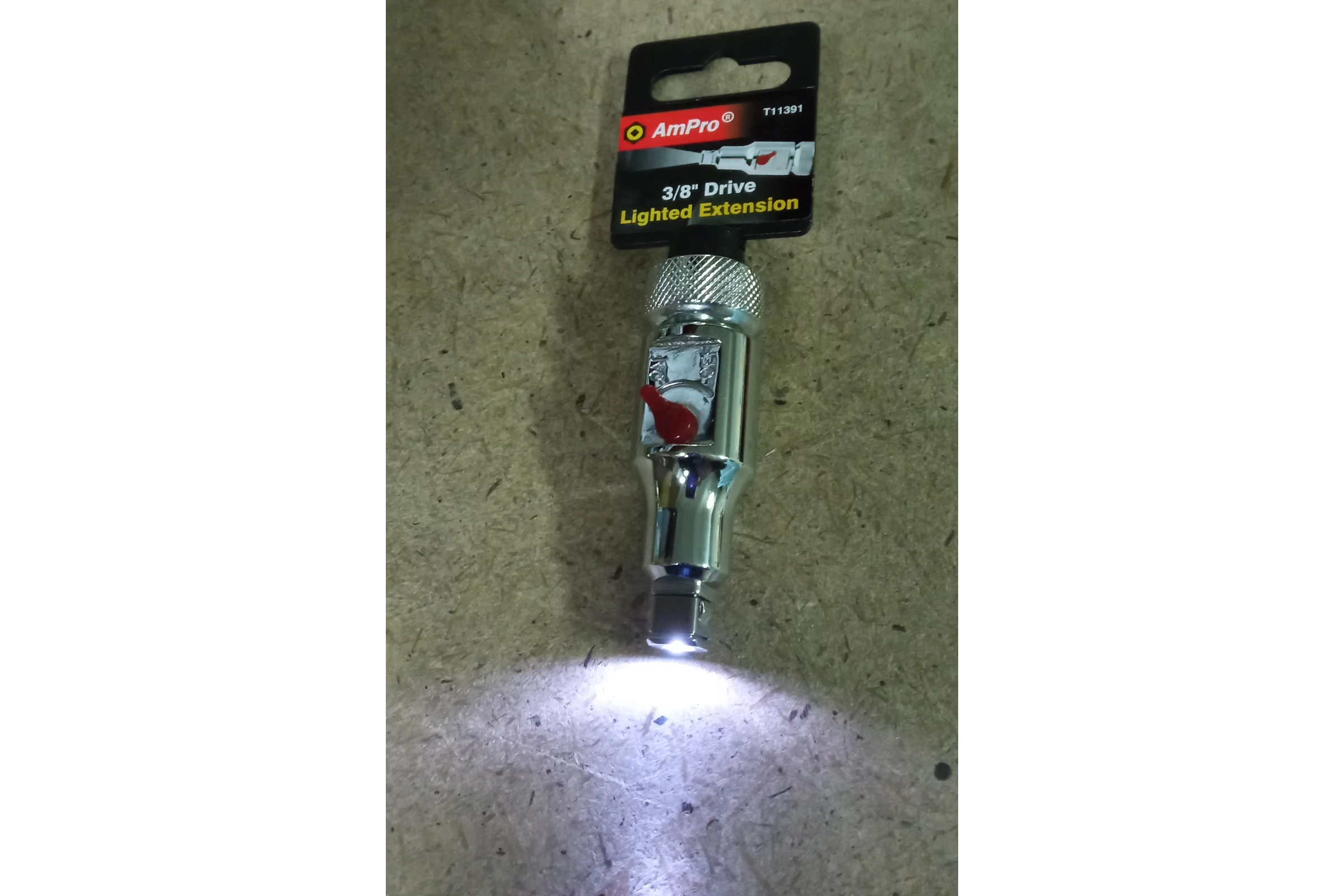 Переходник 1/2" x 3/8" с переключателем AmPro T11391