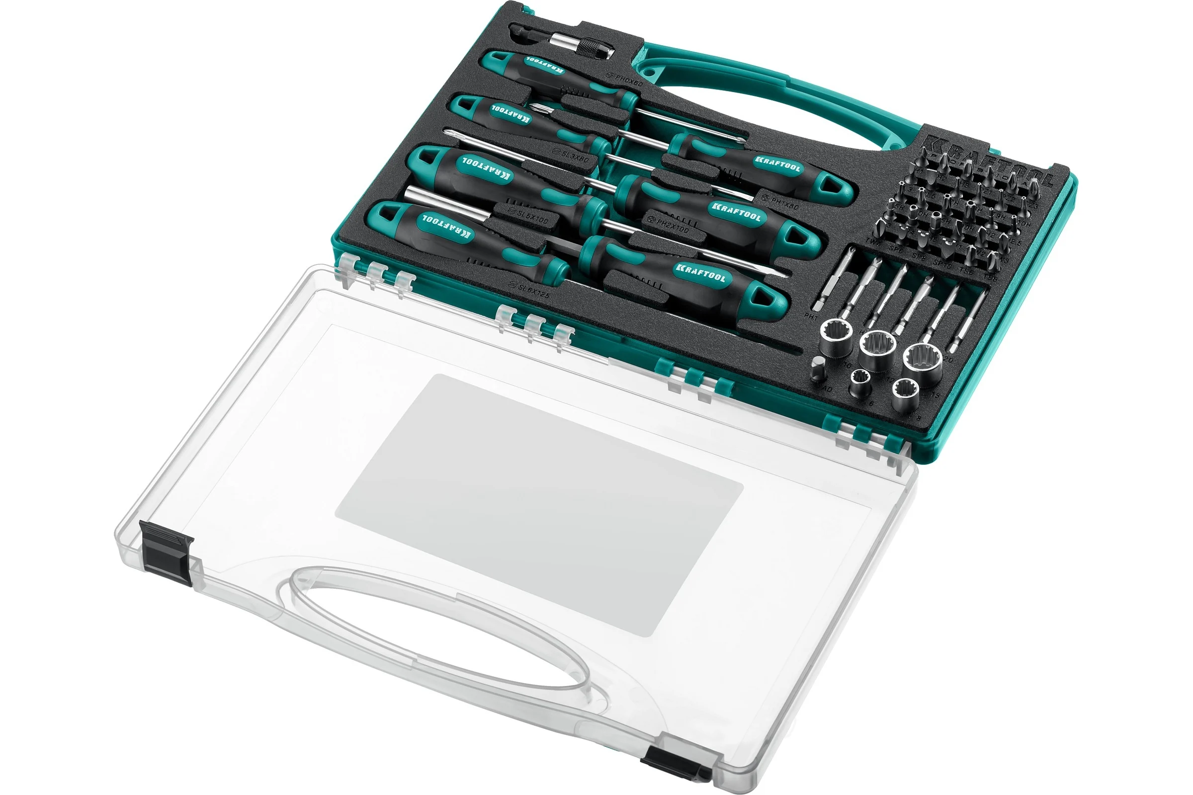 Набор отверток и насадок KRAFTOOL X-Drive-50 50 шт. 25815
