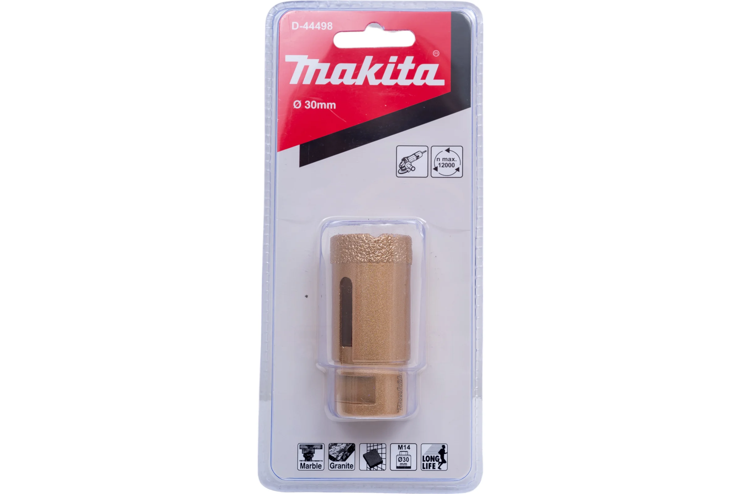 Коронка алмазная 30 мм, M14x2 Makita D-44498