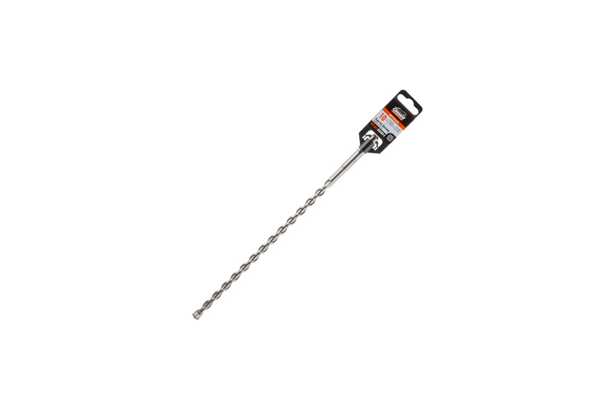 Бур сверло 10x250x310 мм, SDS-plus, Quadro-x GEPARD GP1210-310