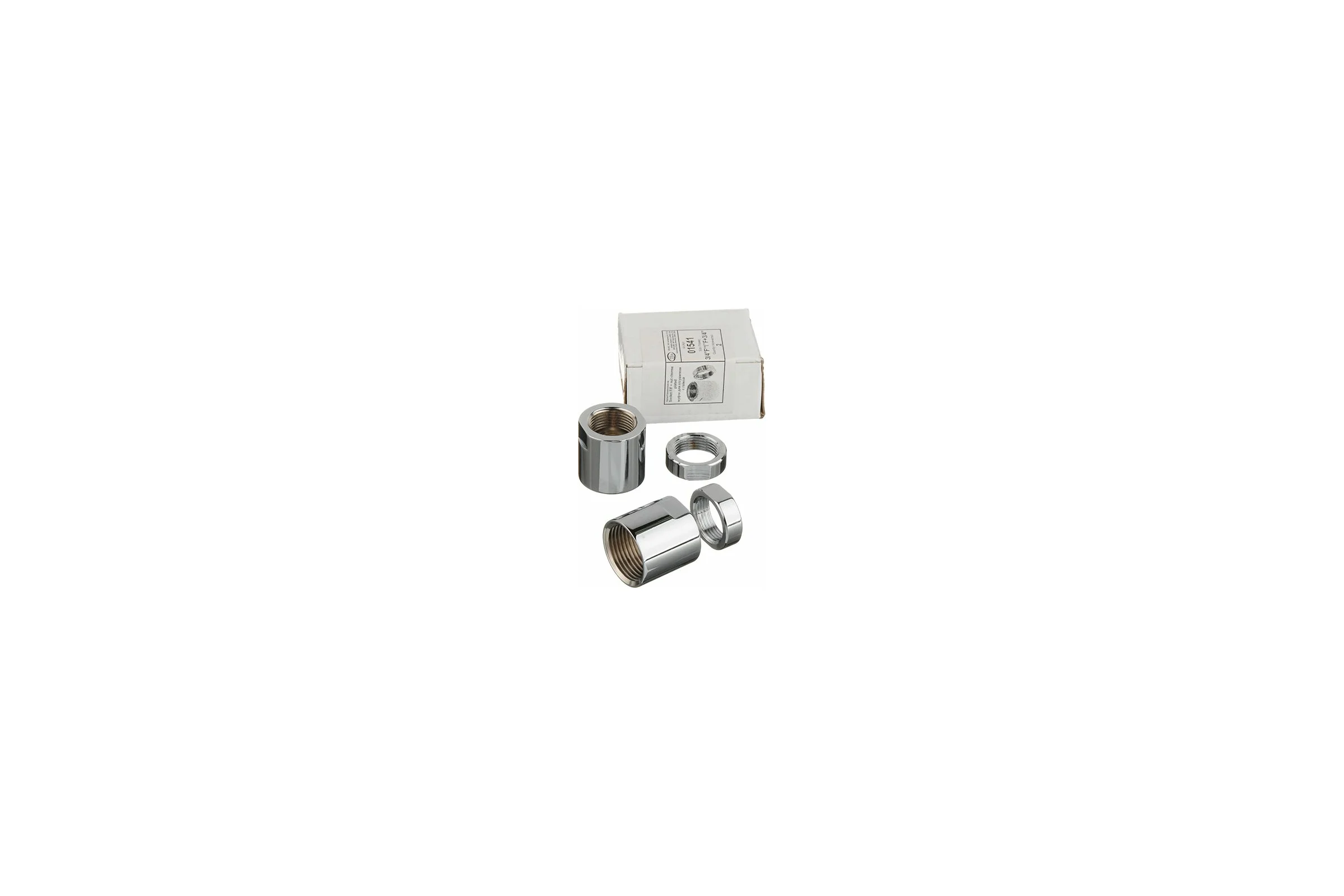 Муфта для полотенцесушителя Terma с гайкой 1"х3/4" пара 29168