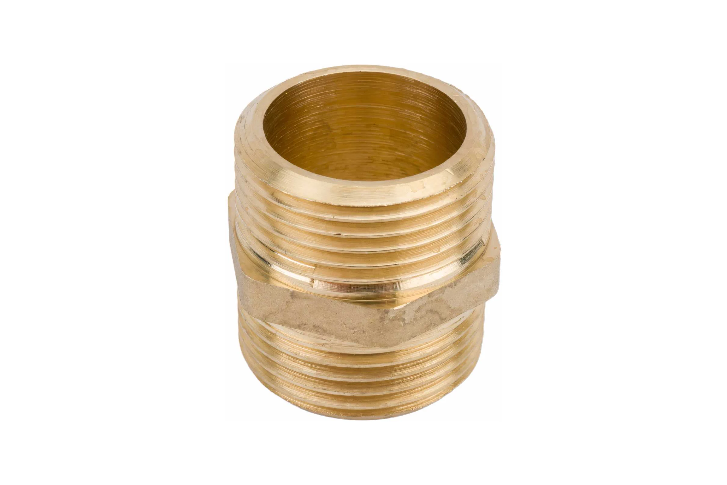 Ниппель прямой LD PRIDE DN20 (3/4") НР/НР латунь с биркой LD.65.511.20