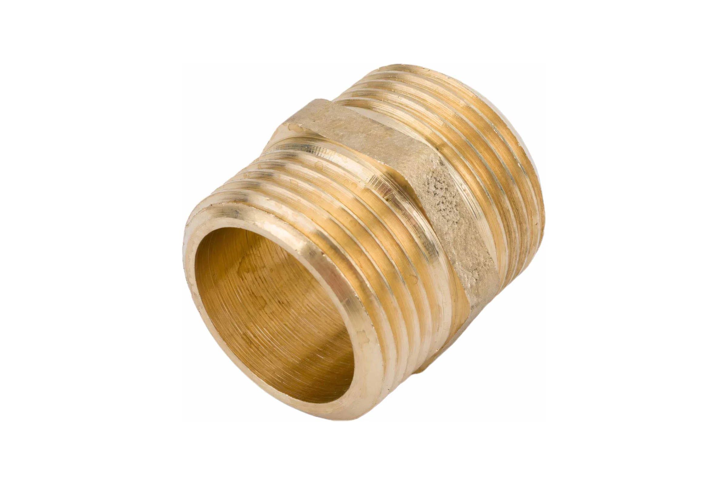 Ниппель прямой LD PRIDE DN20 (3/4") НР/НР латунь с биркой LD.65.511.20