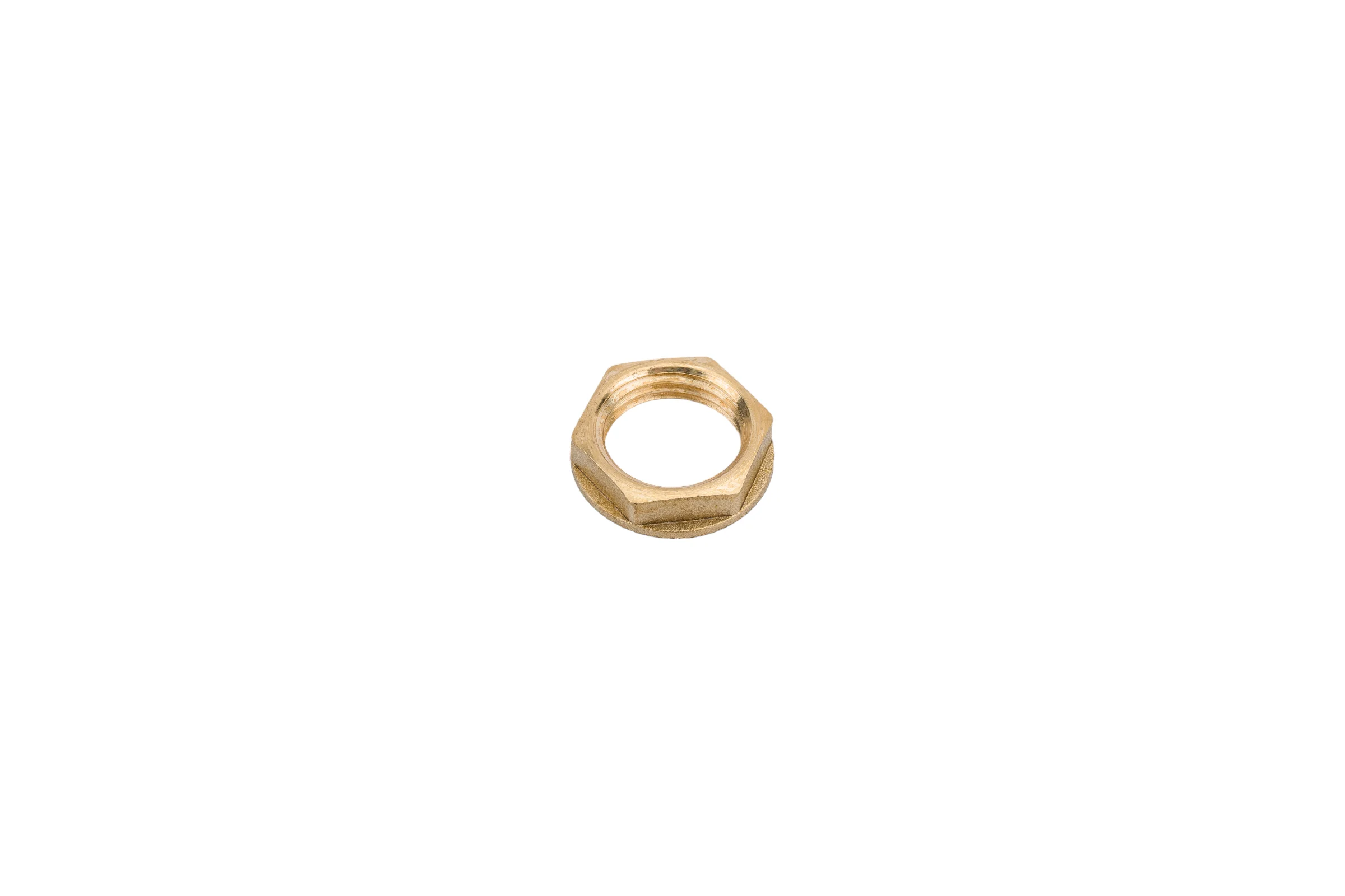Контргайка LD PRIDE DN15 (1/2") латунь с биркой LD.65.518.15