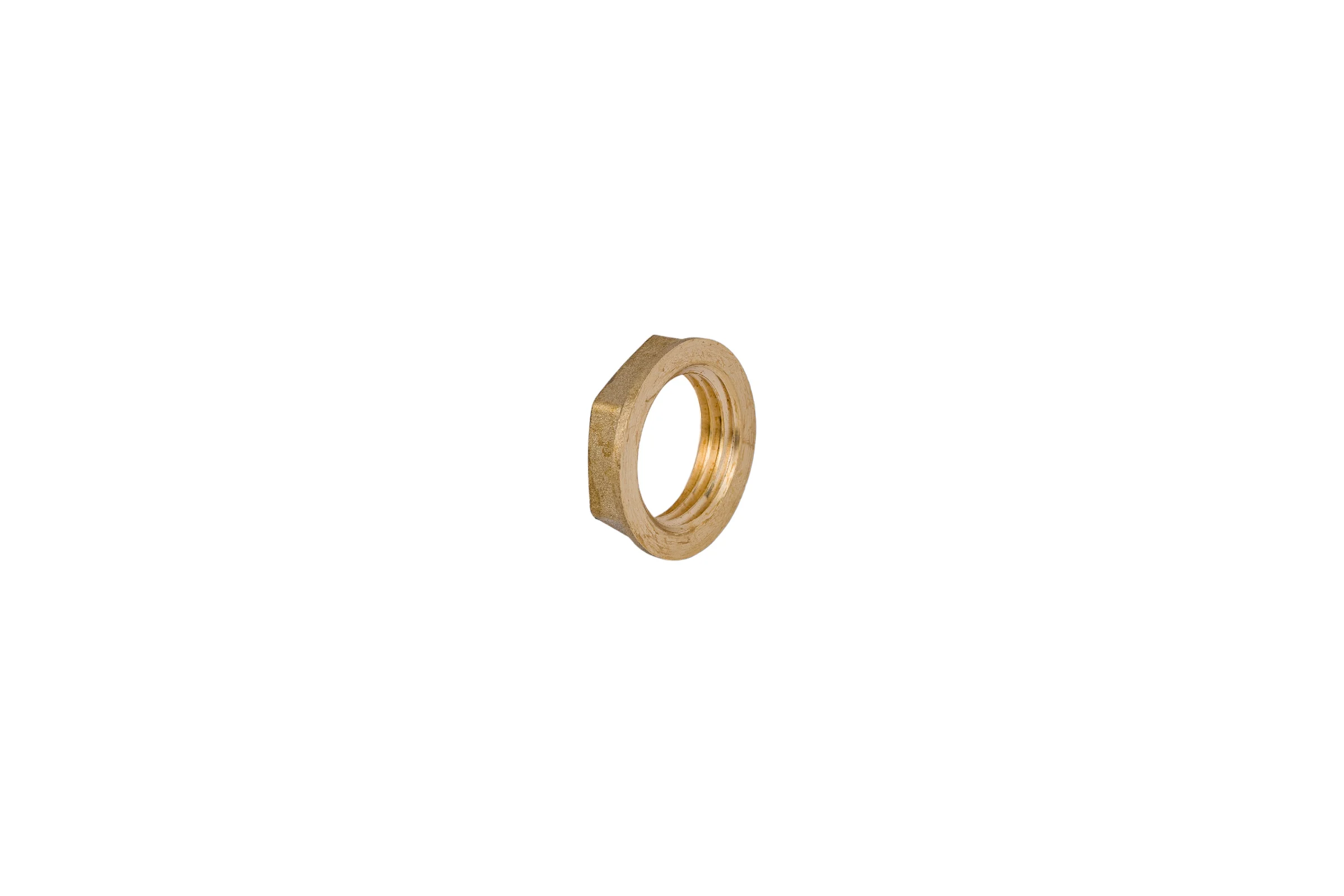 Контргайка LD PRIDE DN15 (1/2") латунь с биркой LD.65.518.15
