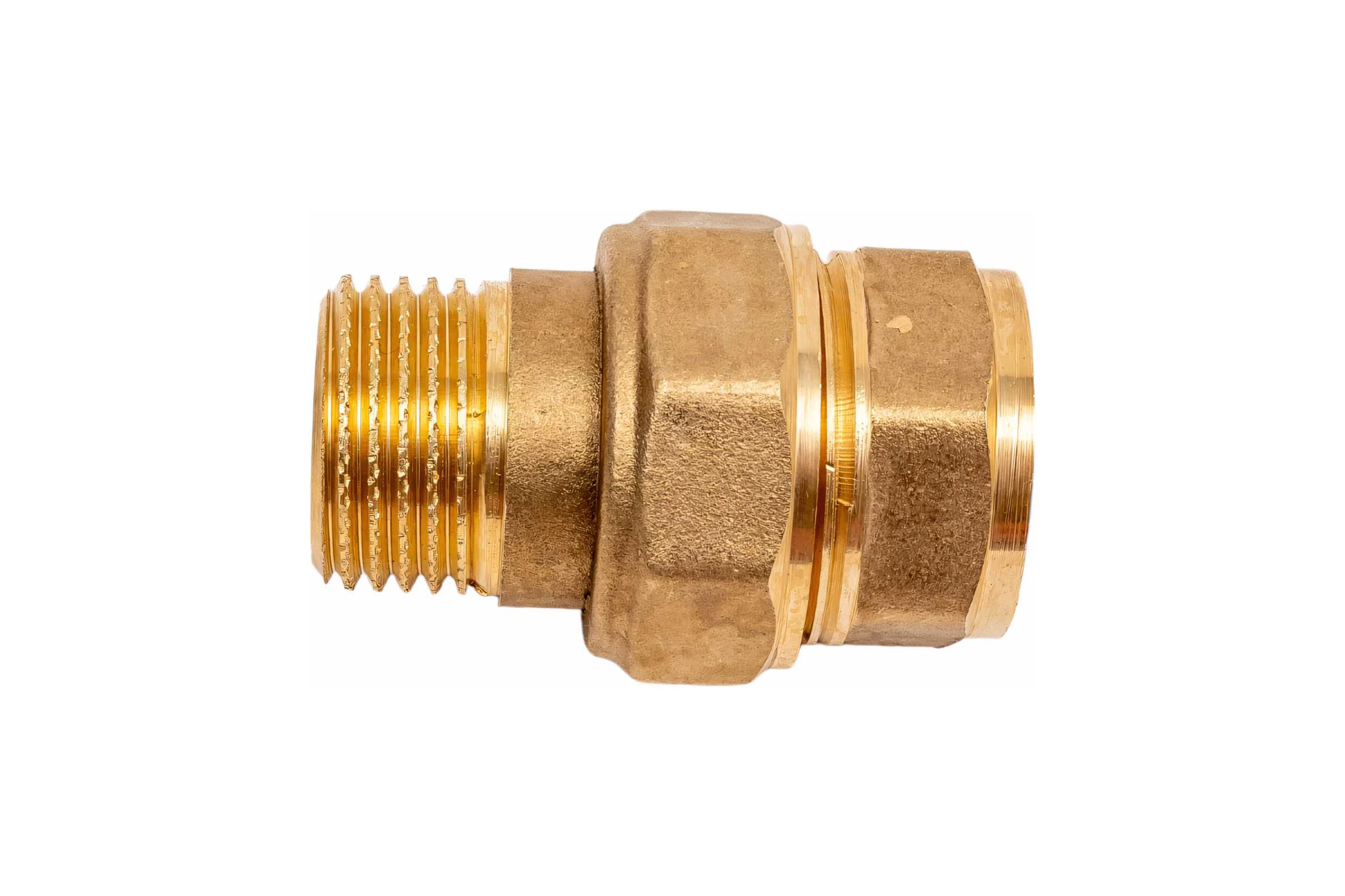 Сгон разъемный (американка) LD PRIDE DN15 (1/2") ВР/НР латунь с биркой LD.65.530.15