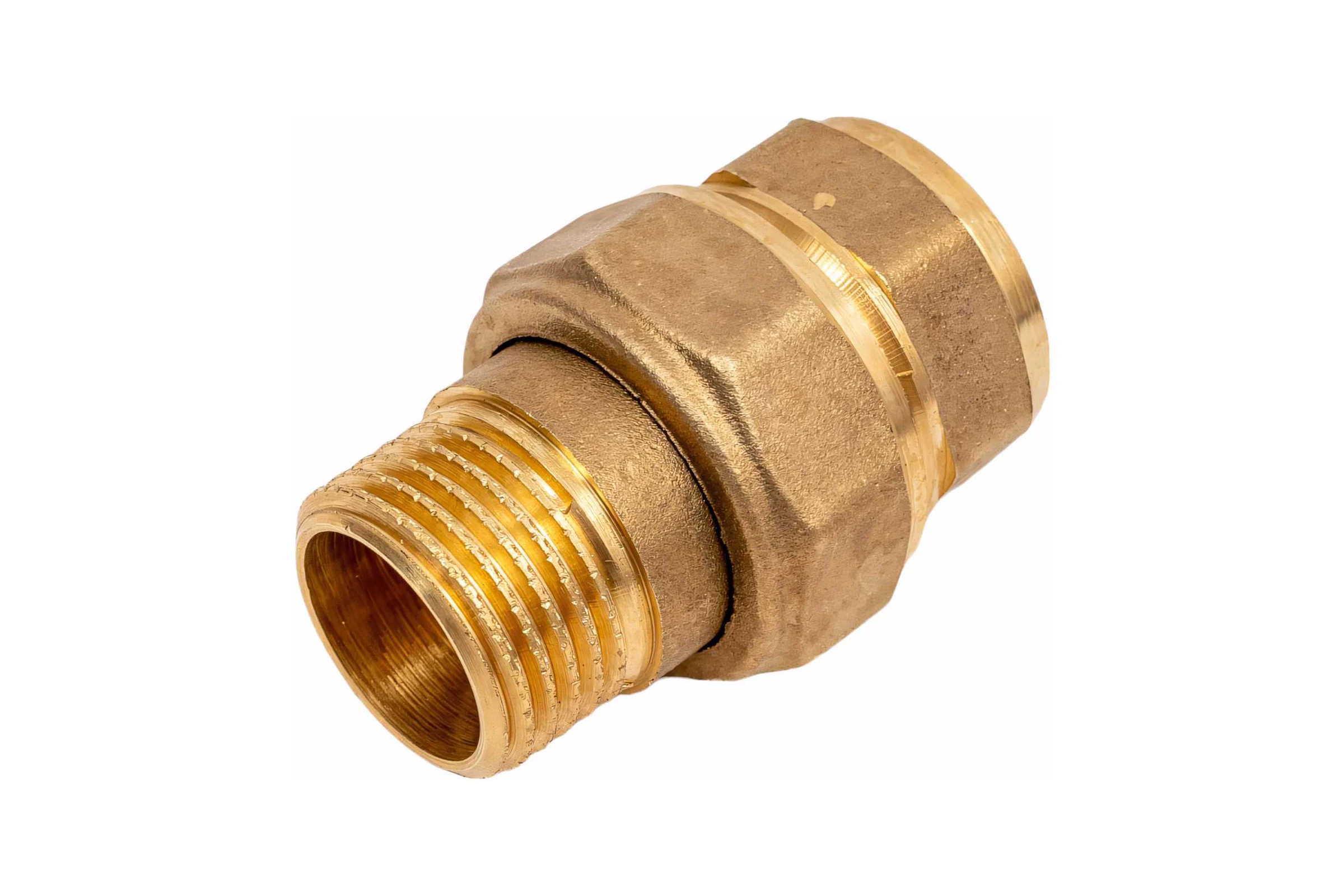 Сгон разъемный (американка) LD PRIDE DN15 (1/2") ВР/НР латунь с биркой LD.65.530.15