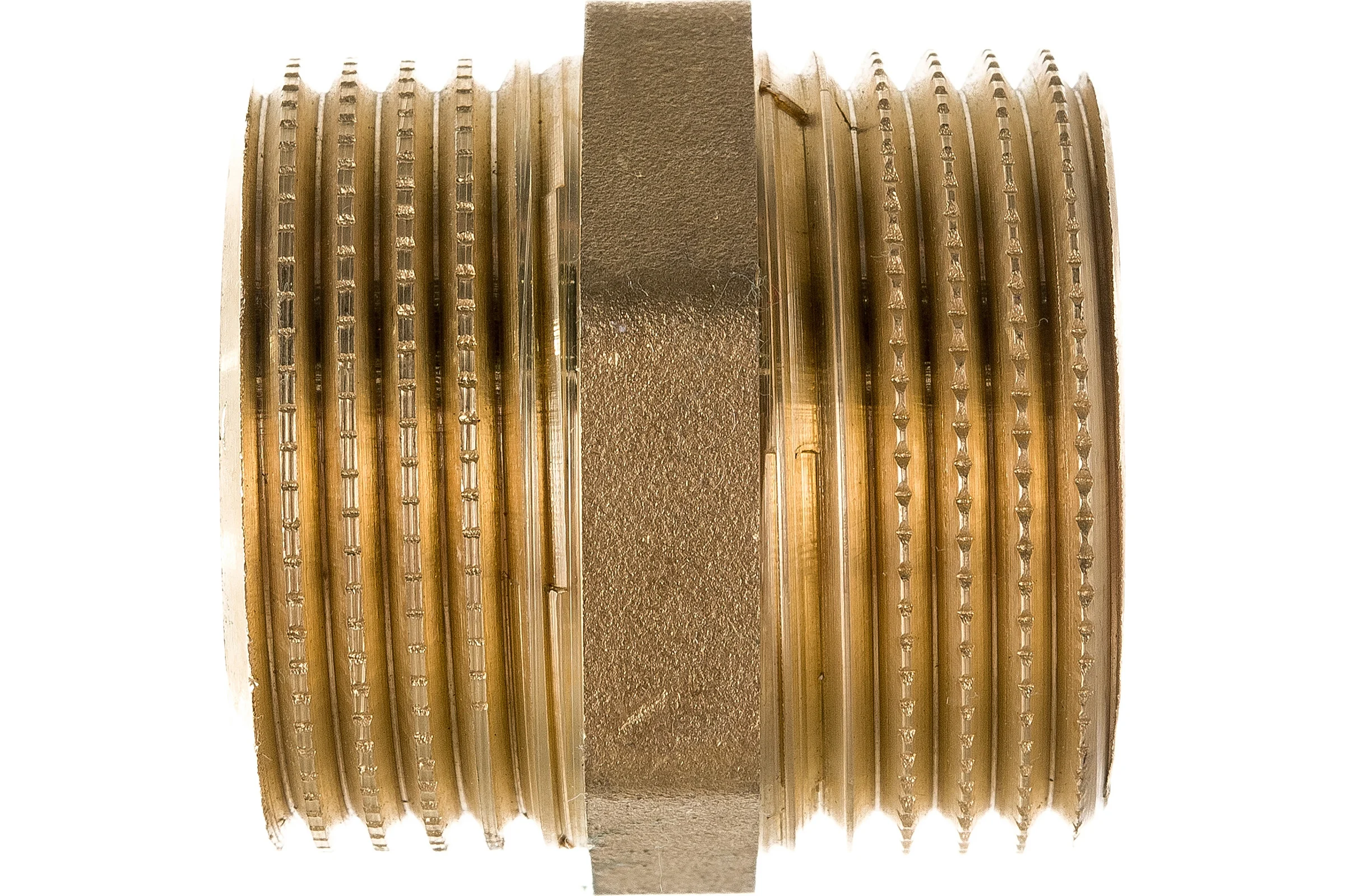 Ниппель прямой LD PRIDE DN25 (1") НР/НР латунь с биркой LD.65.511.25