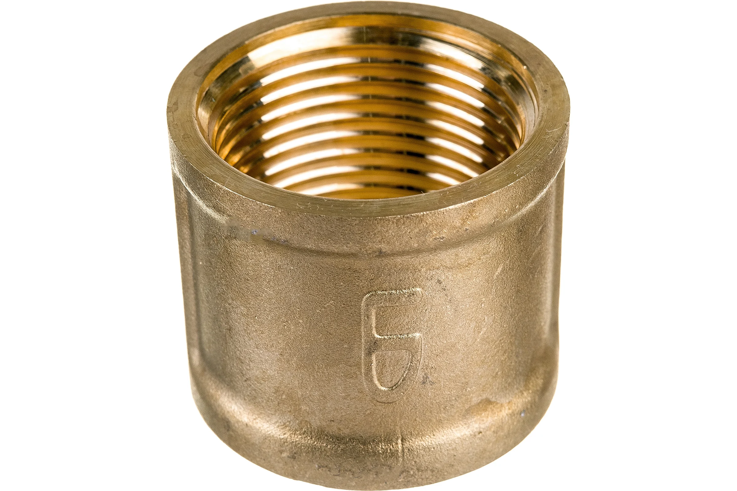 Муфта LD PRIDE DN25 (1") ВР латунь с биркой LD.65.502.25.1