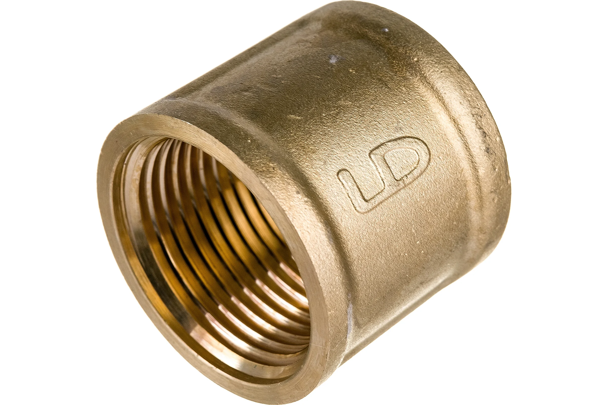 Муфта LD PRIDE DN25 (1") ВР латунь с биркой LD.65.502.25.1