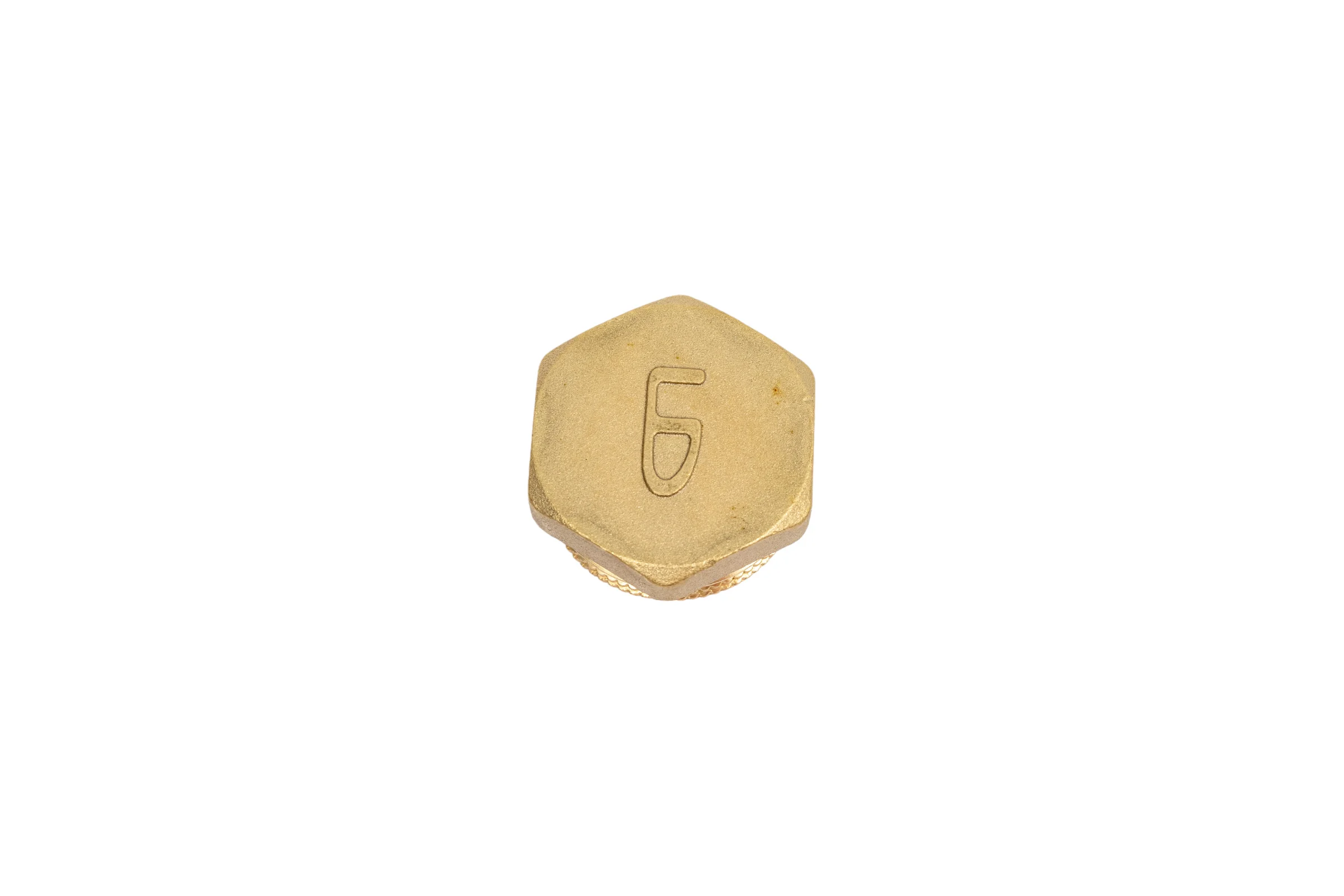 Пробка (в трубу) LD PRIDE DN25 (1") НР латунь никель в упаковке LD.67.575.25