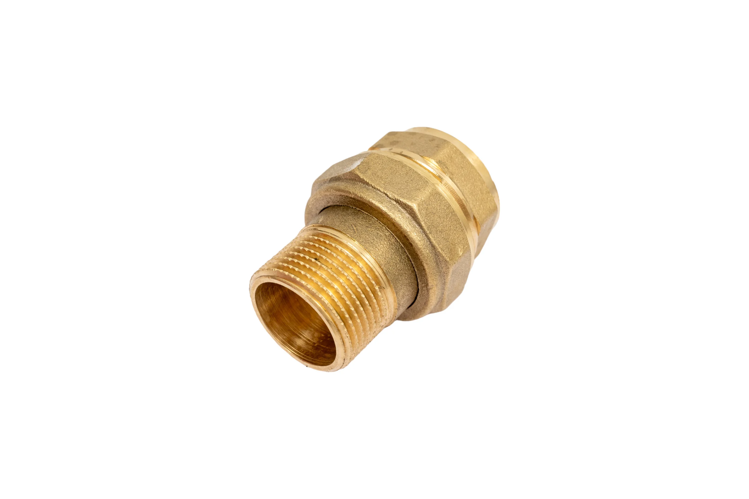 Сгон разъемный (американка) LD PRIDE DN20 (3/4") ВР/НР латунь с биркой LD.65.530.20