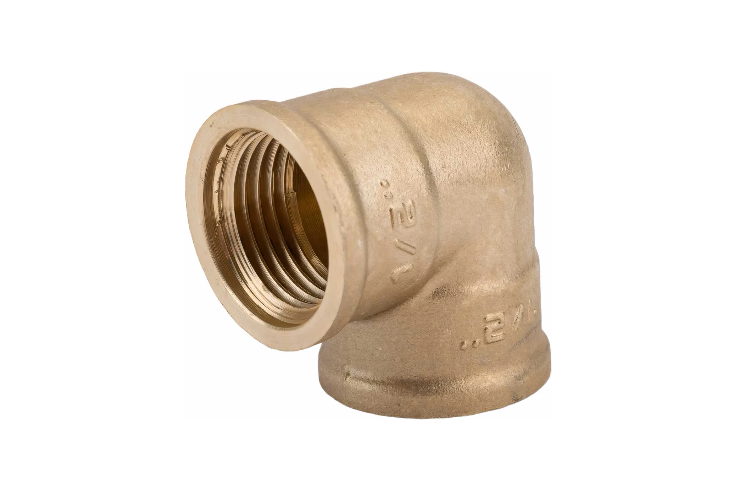 Угол 90 гр LD PRIDE DN15 (1/2") ВР/ВР латунь с биркой LD.65.522.15