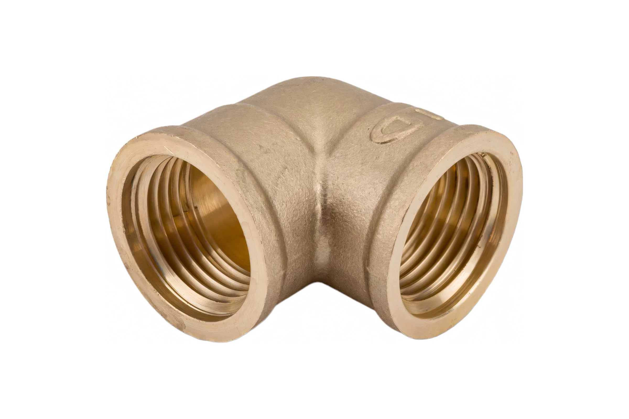 Угол 90 гр LD PRIDE DN15 (1/2") ВР/ВР латунь с биркой LD.65.522.15
