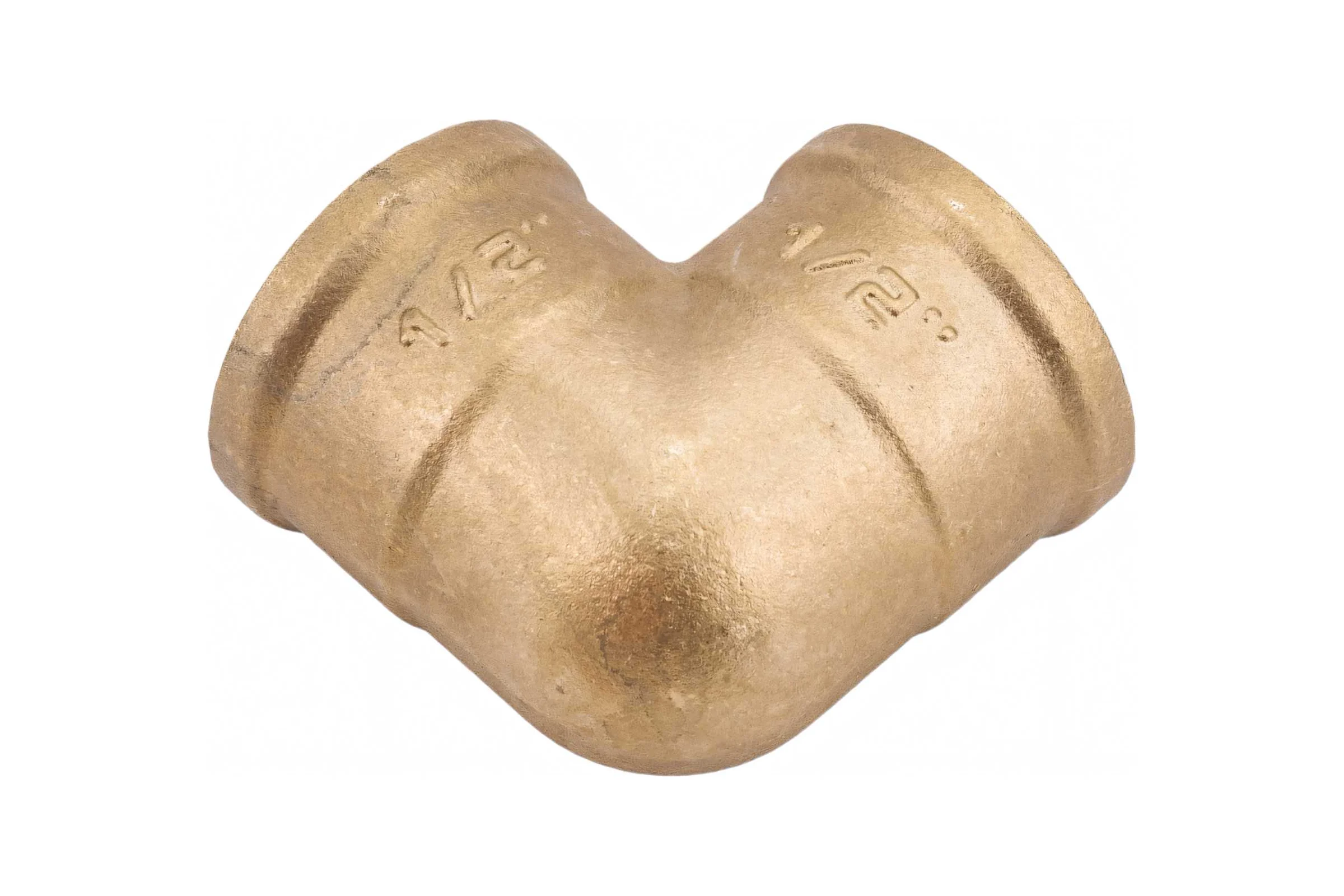 Угол 90 гр LD PRIDE DN15 (1/2") ВР/ВР латунь с биркой LD.65.522.15