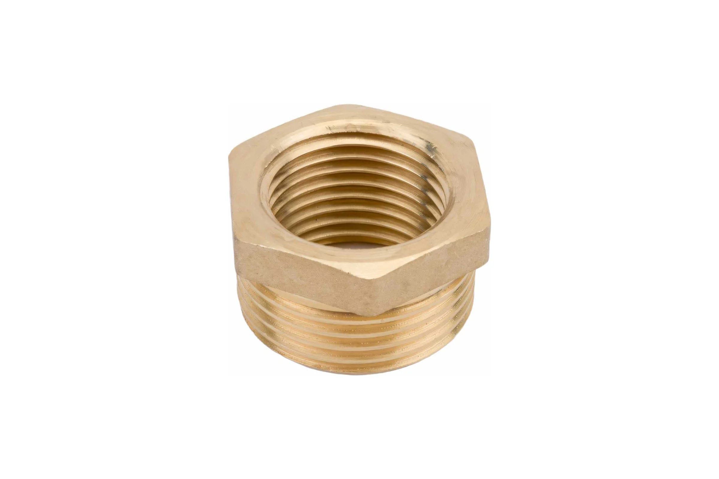 Футорка LD PRIDE DN20х15 (3/4"НР х 1/2" ВР) латунь с биркой LD.65.517.20х15