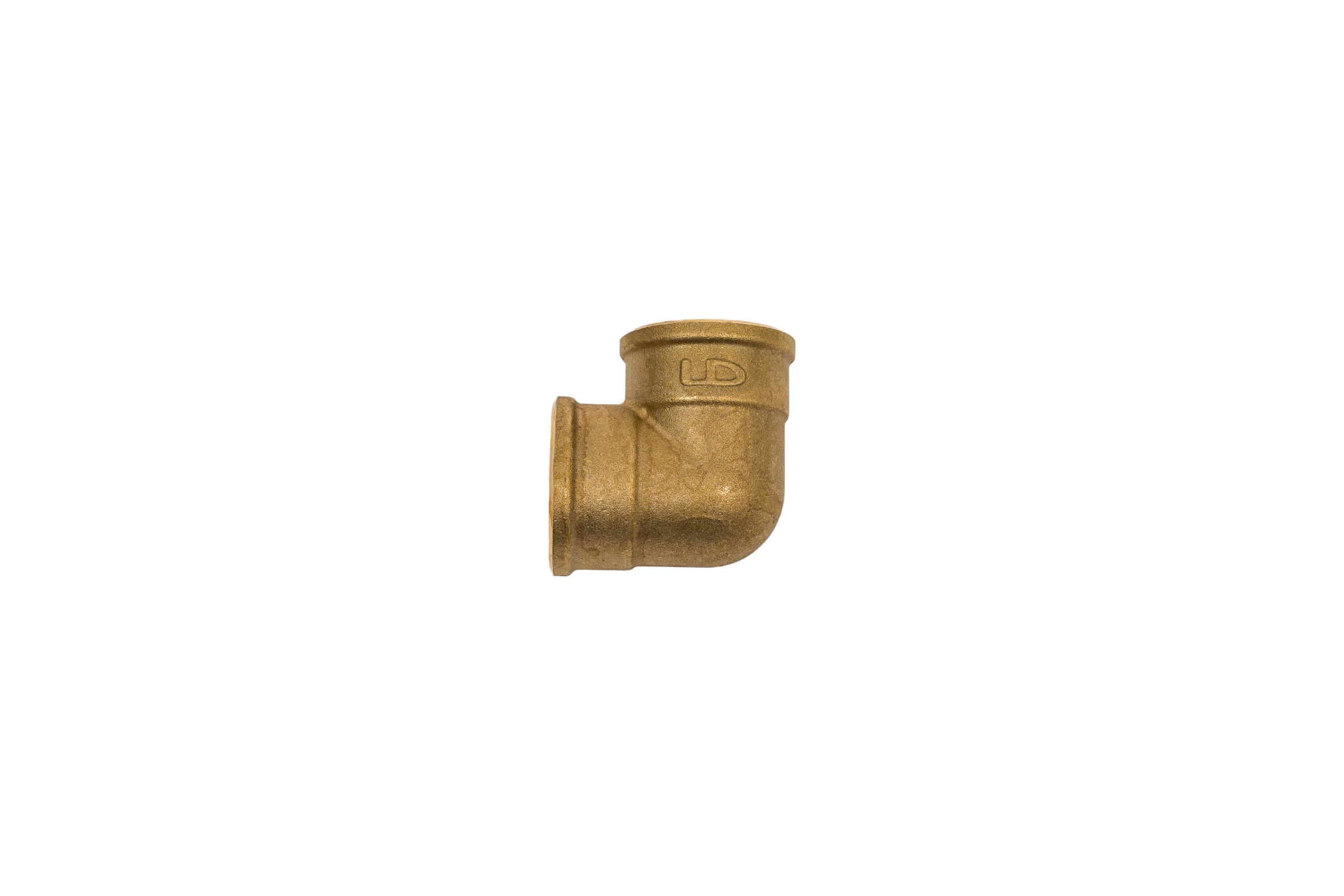 Угол 90 гр LD PRIDE DN20 (3/4") ВР/ВР латунь с биркой LD.65.522.20