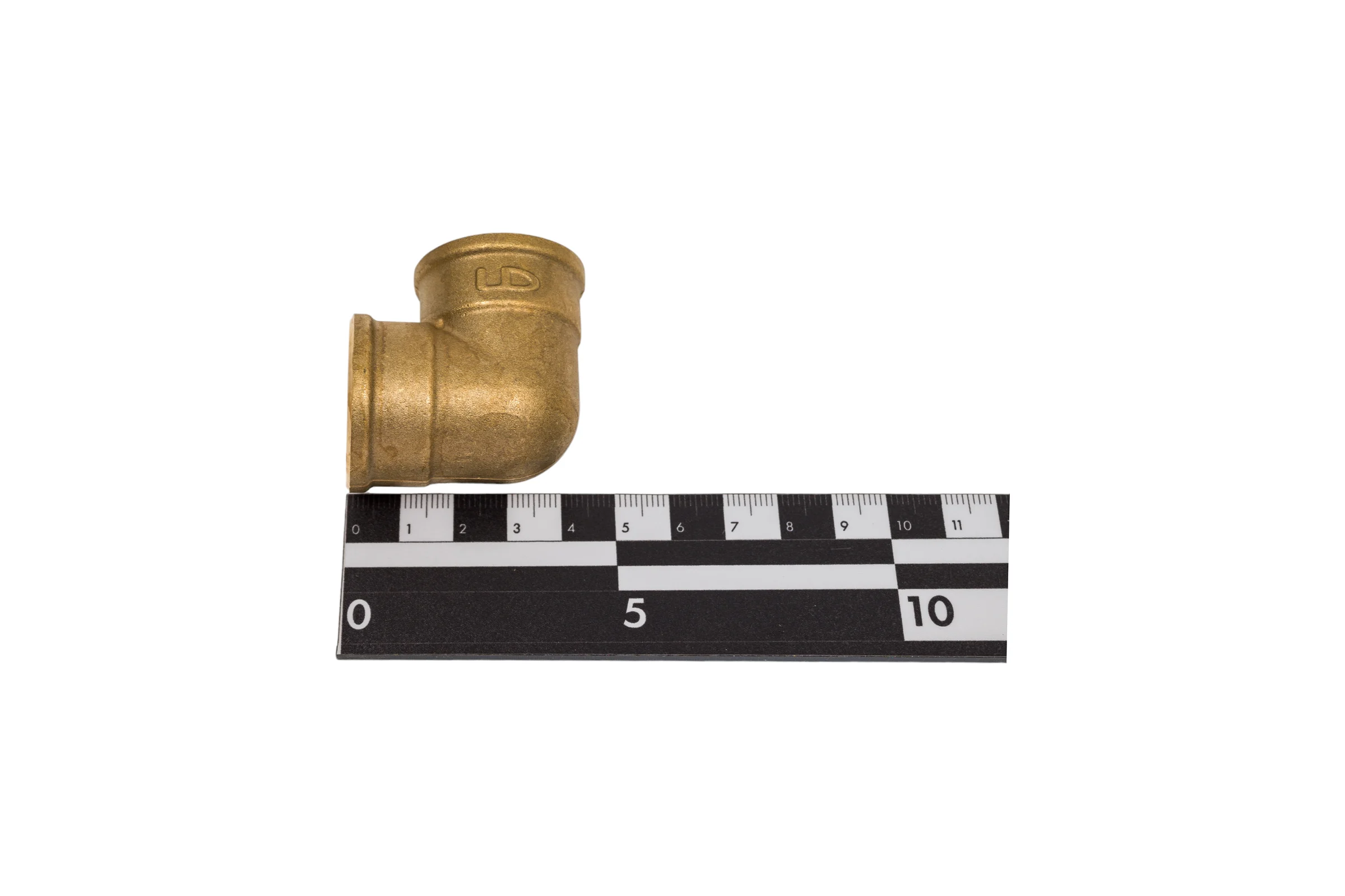 Угол 90 гр LD PRIDE DN20 (3/4") ВР/ВР латунь с биркой LD.65.522.20