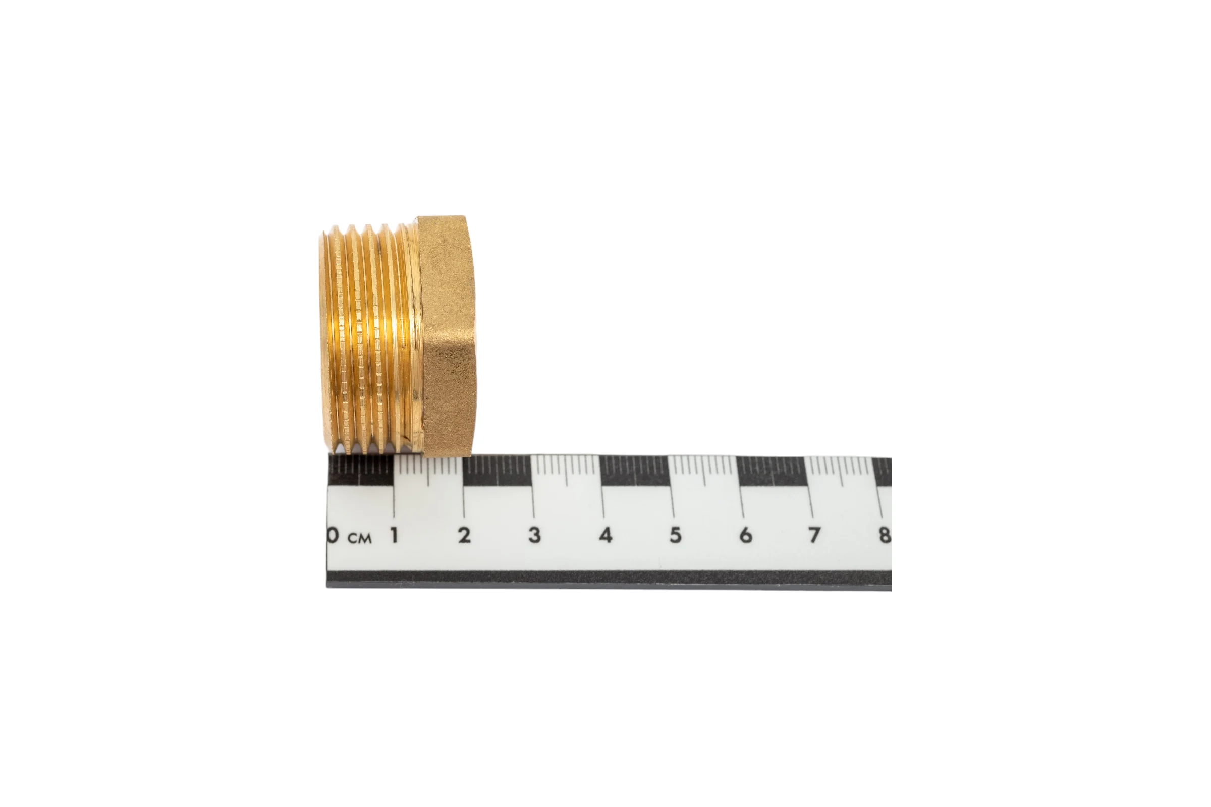 Футорка LD PRIDE DN25х15 (1"НР х 1/2" ВР) латунь с биркой LD.65.517.25х15