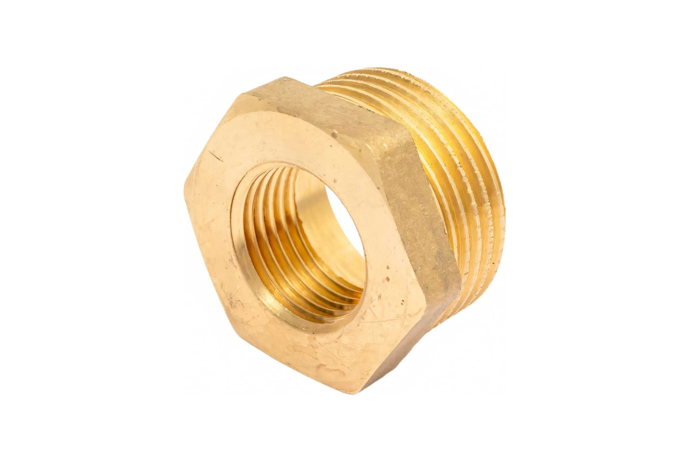 Футорка LD PRIDE DN25х15 (1"НР х 1/2" ВР) латунь с биркой LD.65.517.25х15