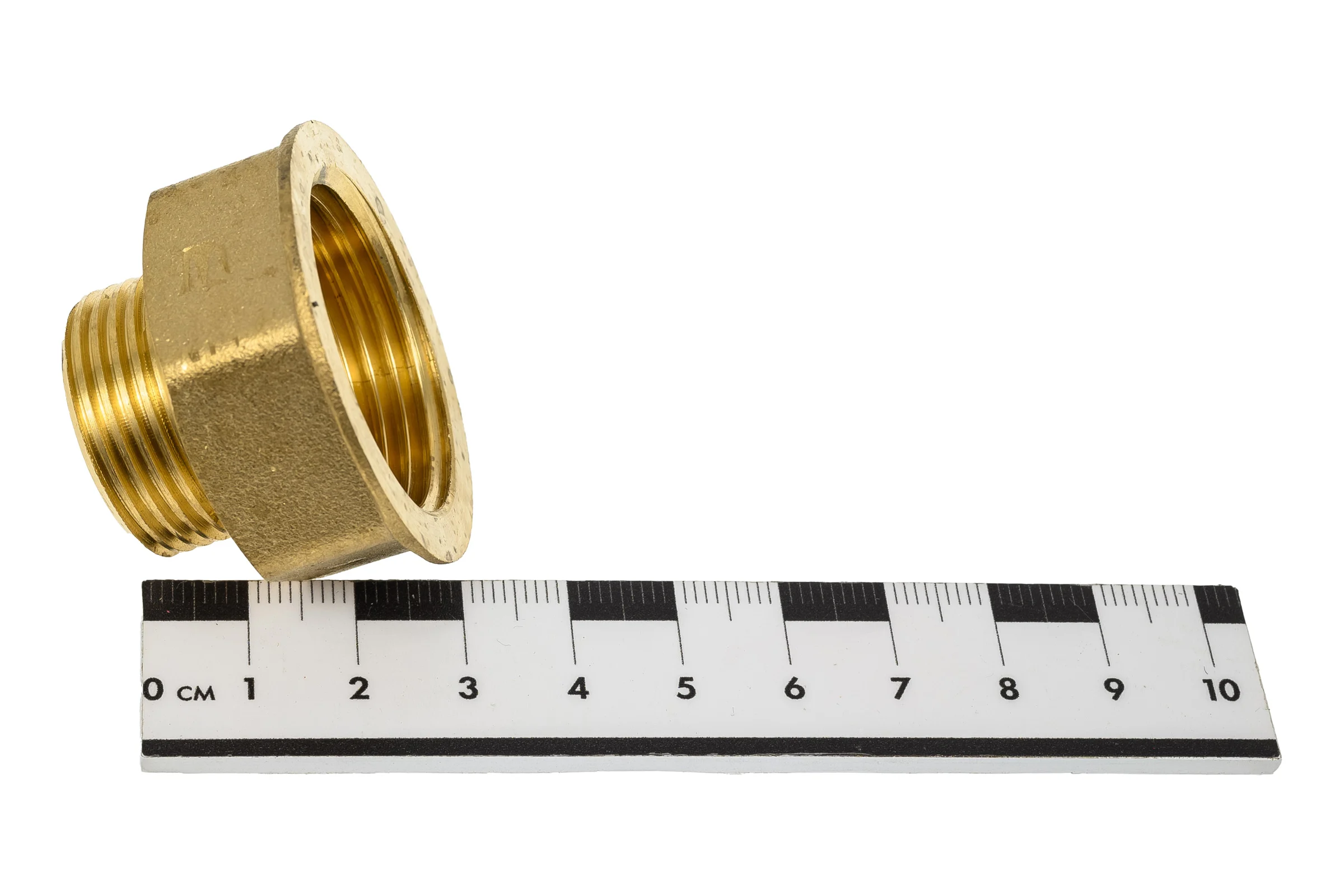 Переход LD PRIDE DN25х20 (1"ВР х 3/4"НР) латунь с биркой LD.65.519.25х20