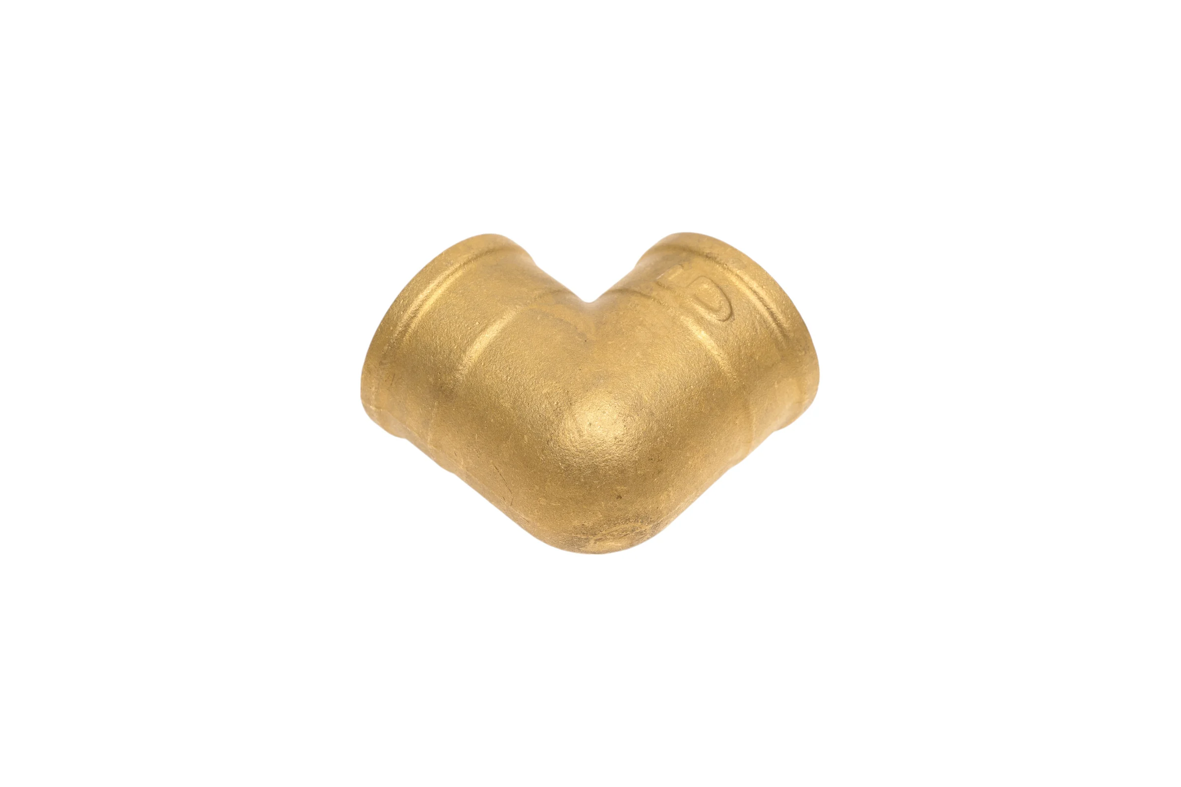 Угол 90 гр LD PRIDE DN25 (1") ВР/ВР латунь с биркой LD.65.522.25