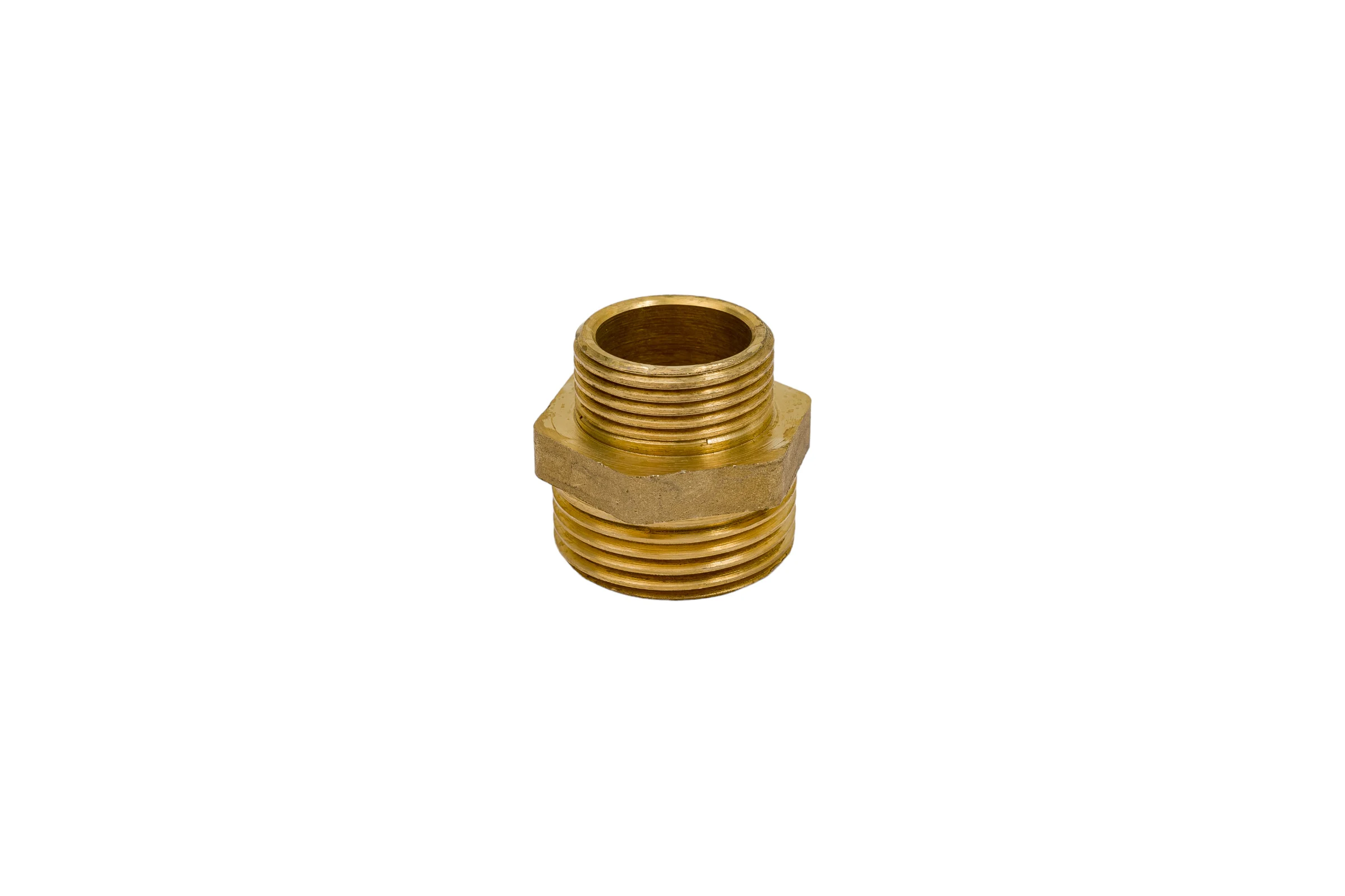 Ниппель переходной LD PRIDE DN25х20 (1"НР х 3/4"НР) латунь с биркой LD.65.513.25х20