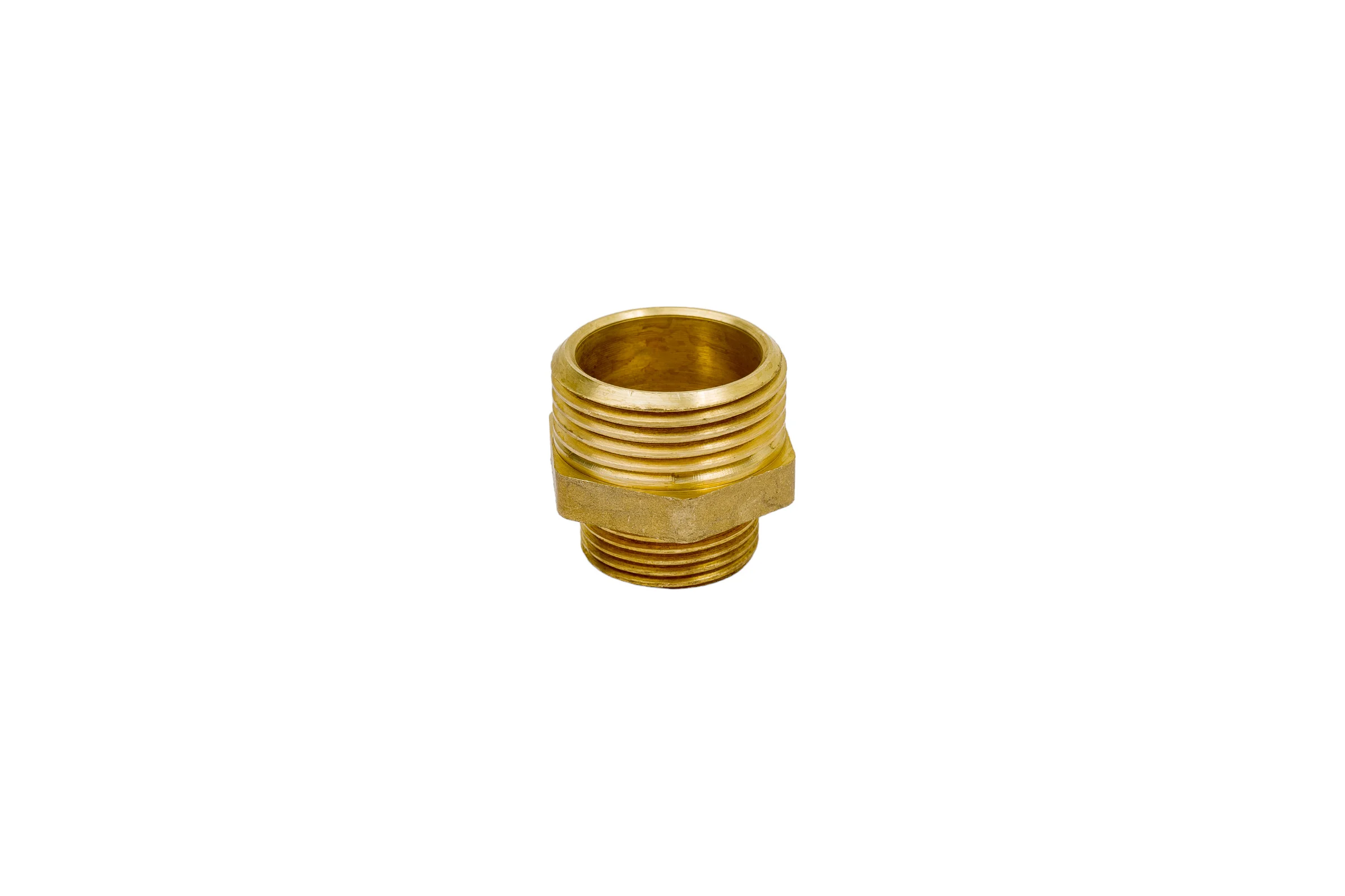 Ниппель переходной LD PRIDE DN25х20 (1"НР х 3/4"НР) латунь с биркой LD.65.513.25х20