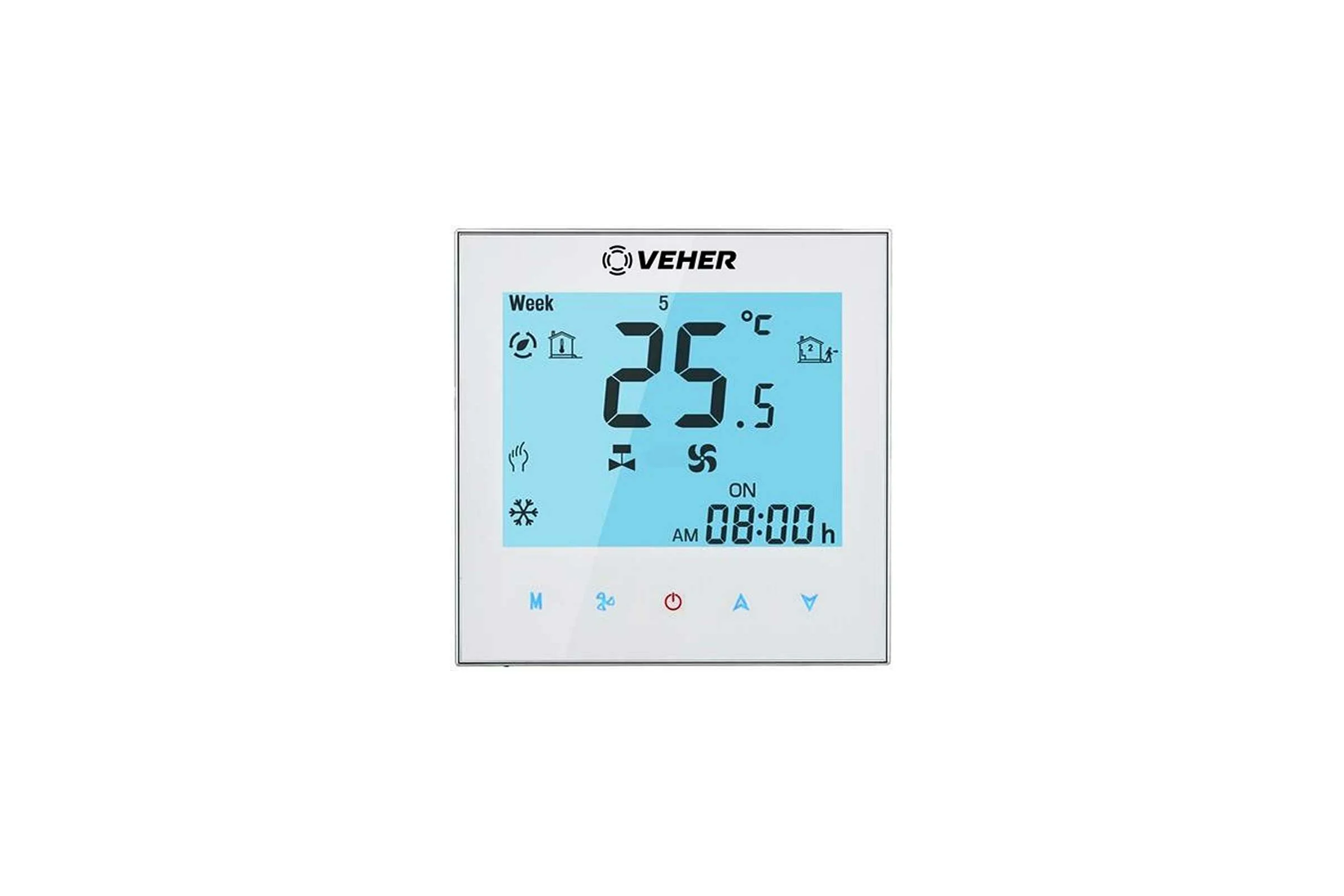 Термостат сенсорный KT-2000 белый Veher RH0477777