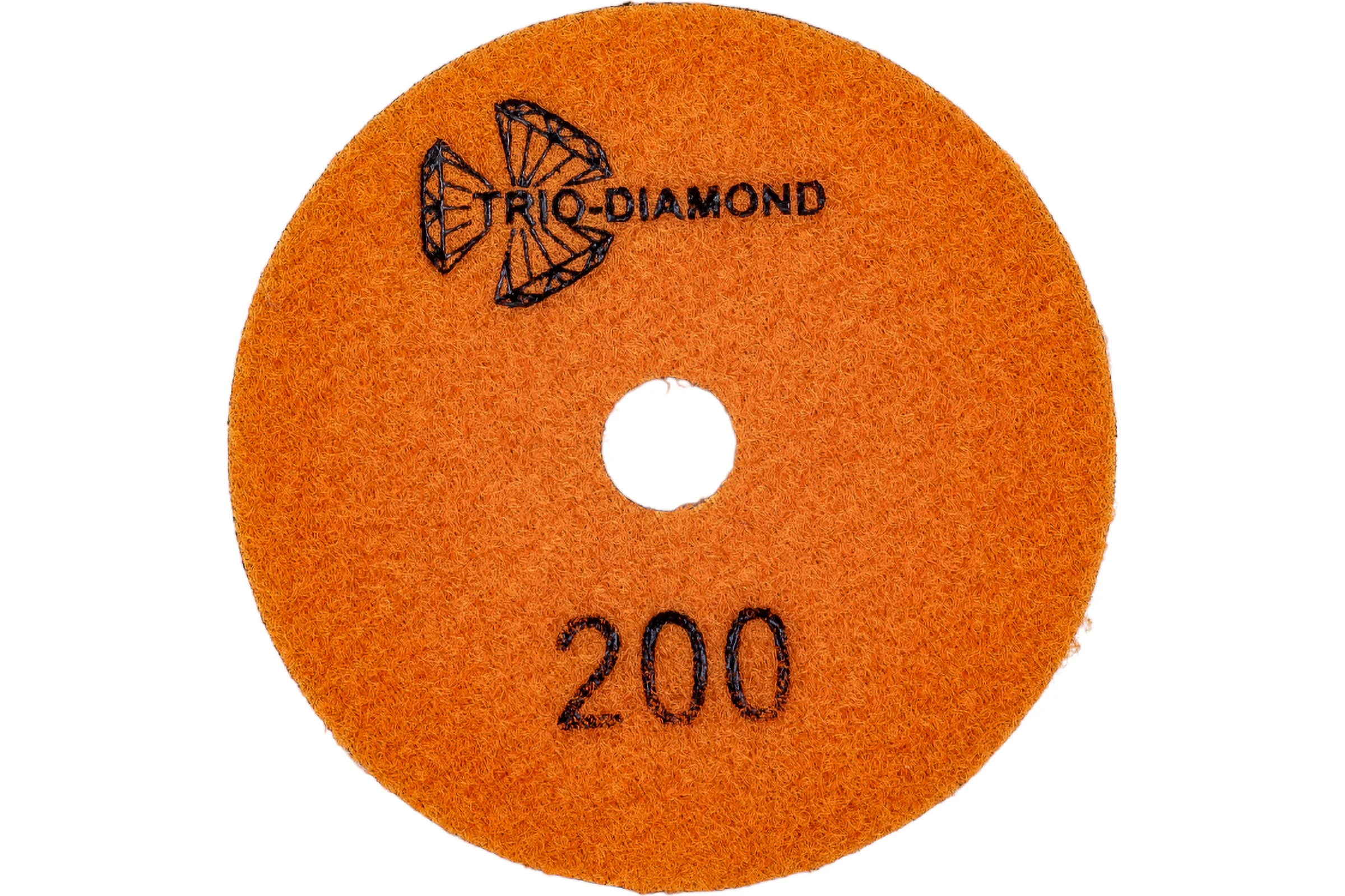 Алмазный гибкий шлифовальный круг TRIO-DIAMOND "Черепашка" NEW LINE 100 мм № 200 (сухая шлифовка), 339020