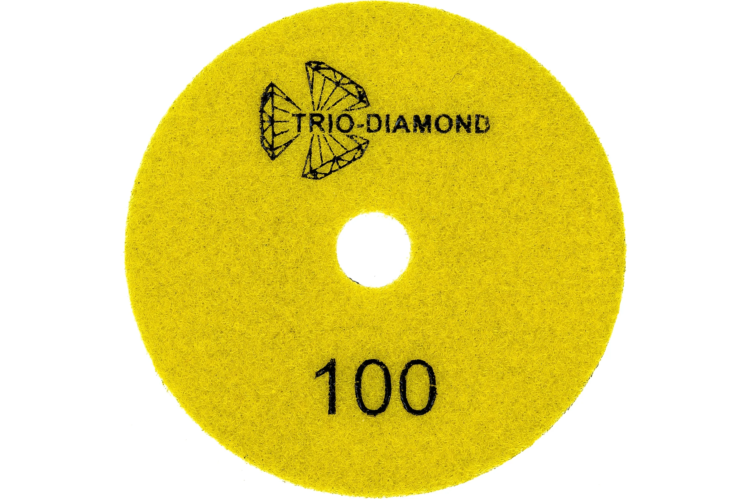 Алмазный гибкий шлифовальный круг TRIO-DIAMOND "Черепашка" NEW LINE 100 мм № 100 (сухая шлифовка), 339010