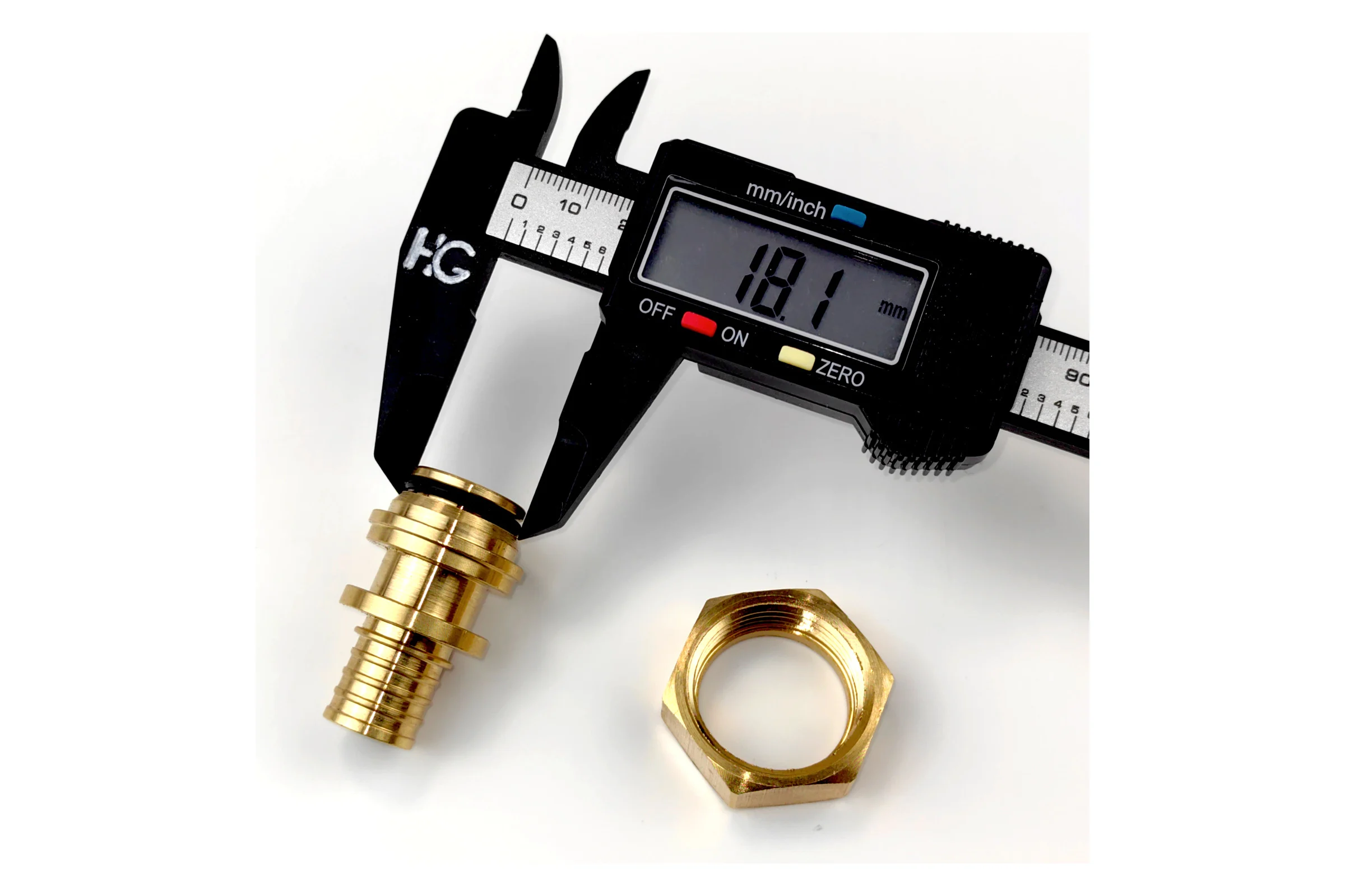Аксиальный соединитель HG 16x3/4" НГ ЕК, 2 шт 1649090