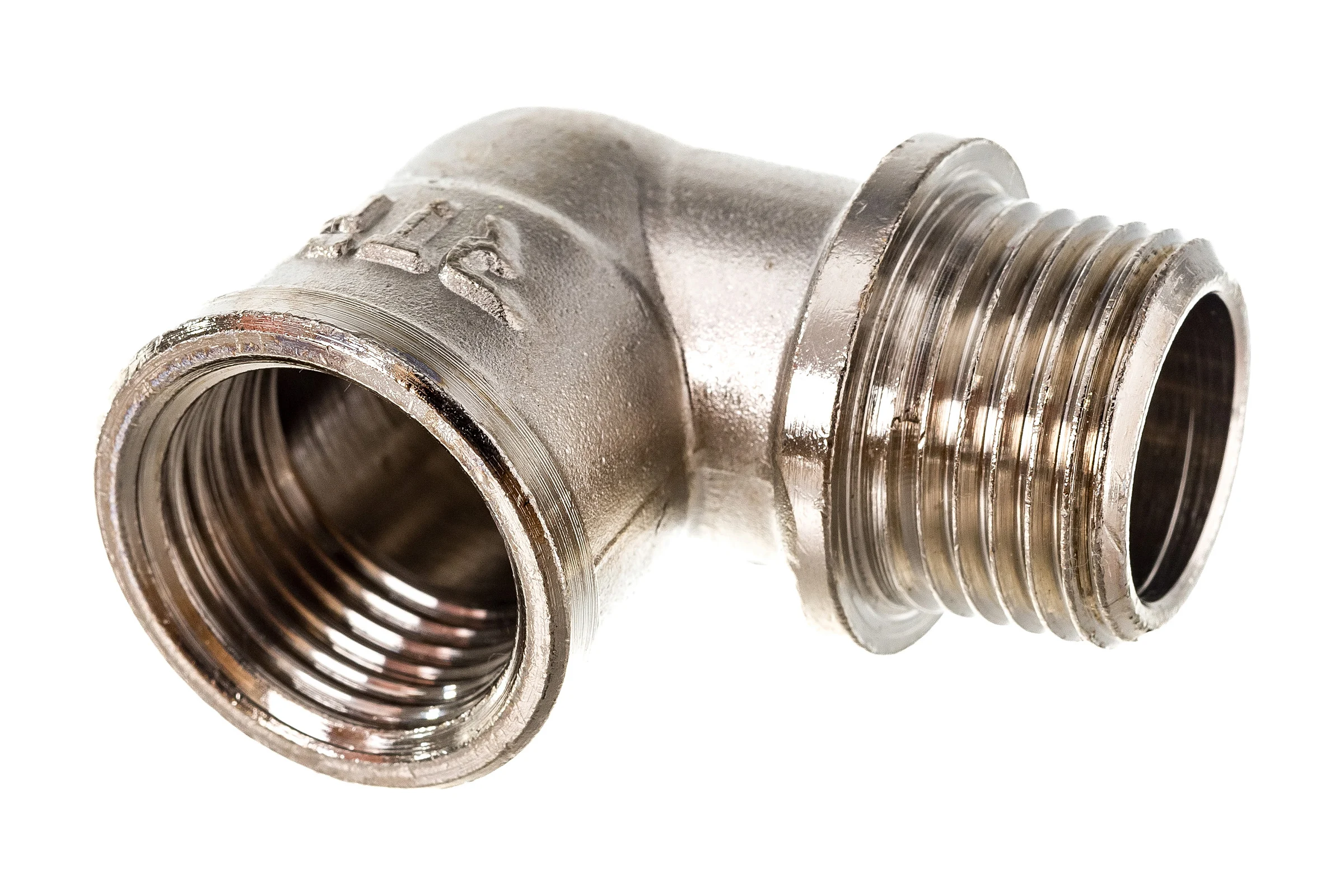 Уголок RTP 3/8'' вн/нар никель Уп. 39802