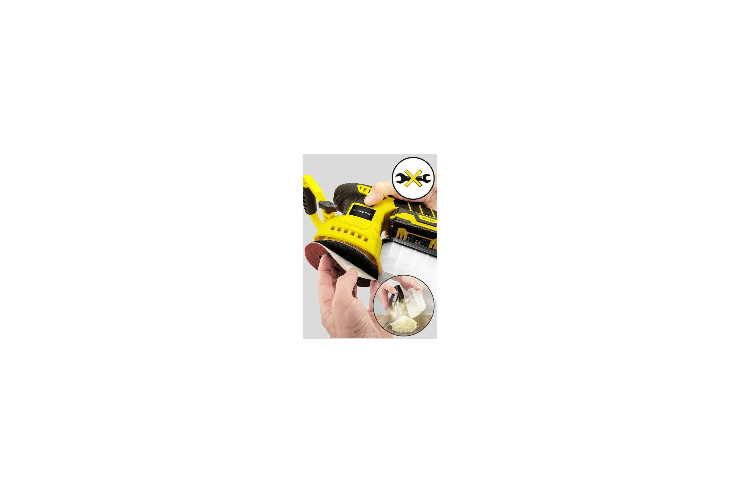 Ленточно-шлифовальный станок TROTEC PESS 10-20 V 4450000031