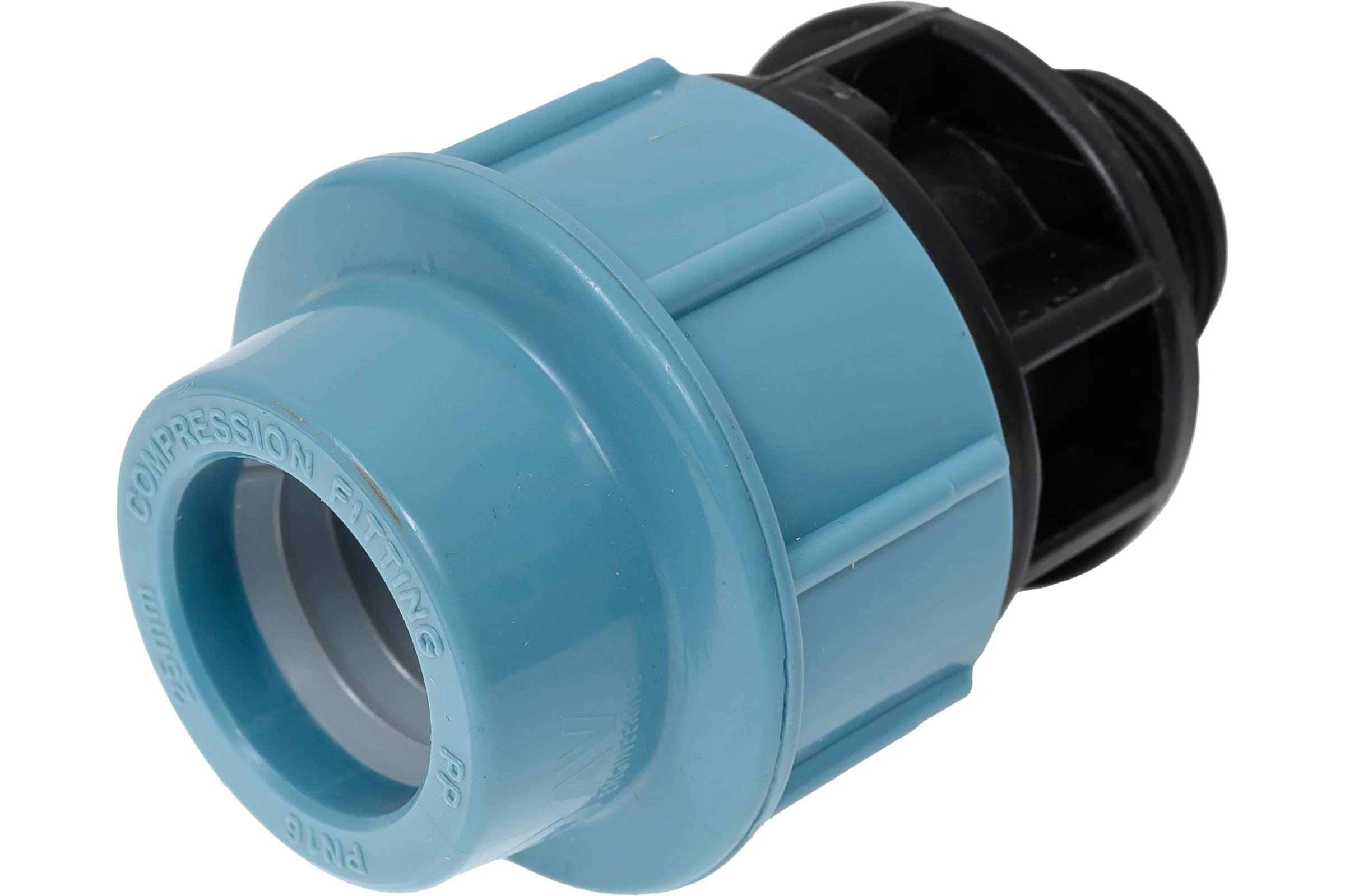 Муфта ПНД компрессионная с наружной резьбой 25 ммx3/4" AV Engineering AVE1062534