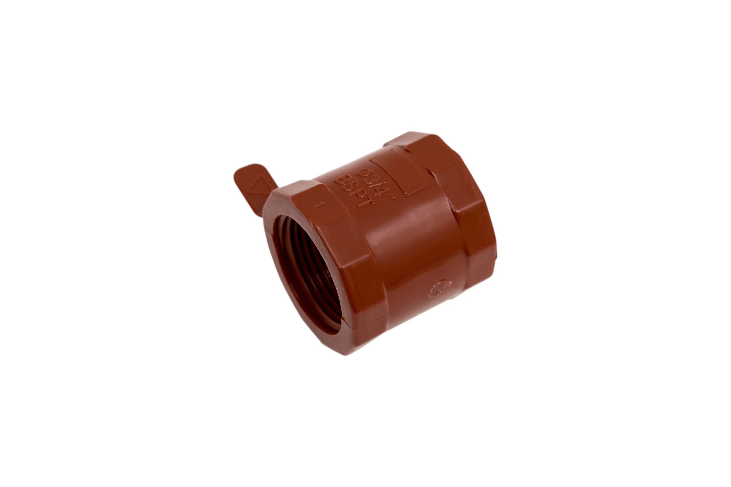 Муфта ПП с внутренней резьбой коричневая 3/4" AV Engineering AVE159013