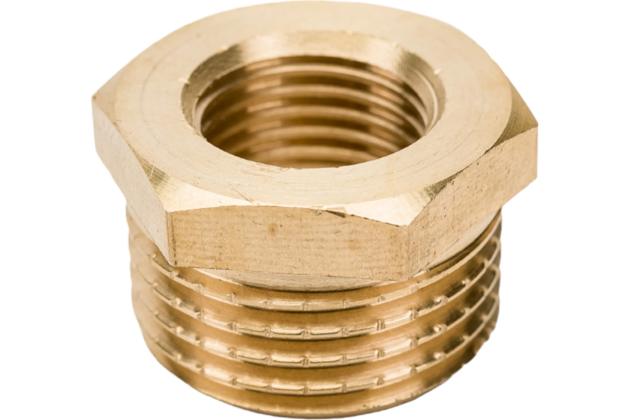 Латунный переход AV Engineering шестиугольный, наружная-внутренняя 1/2x1/4 AVE305001