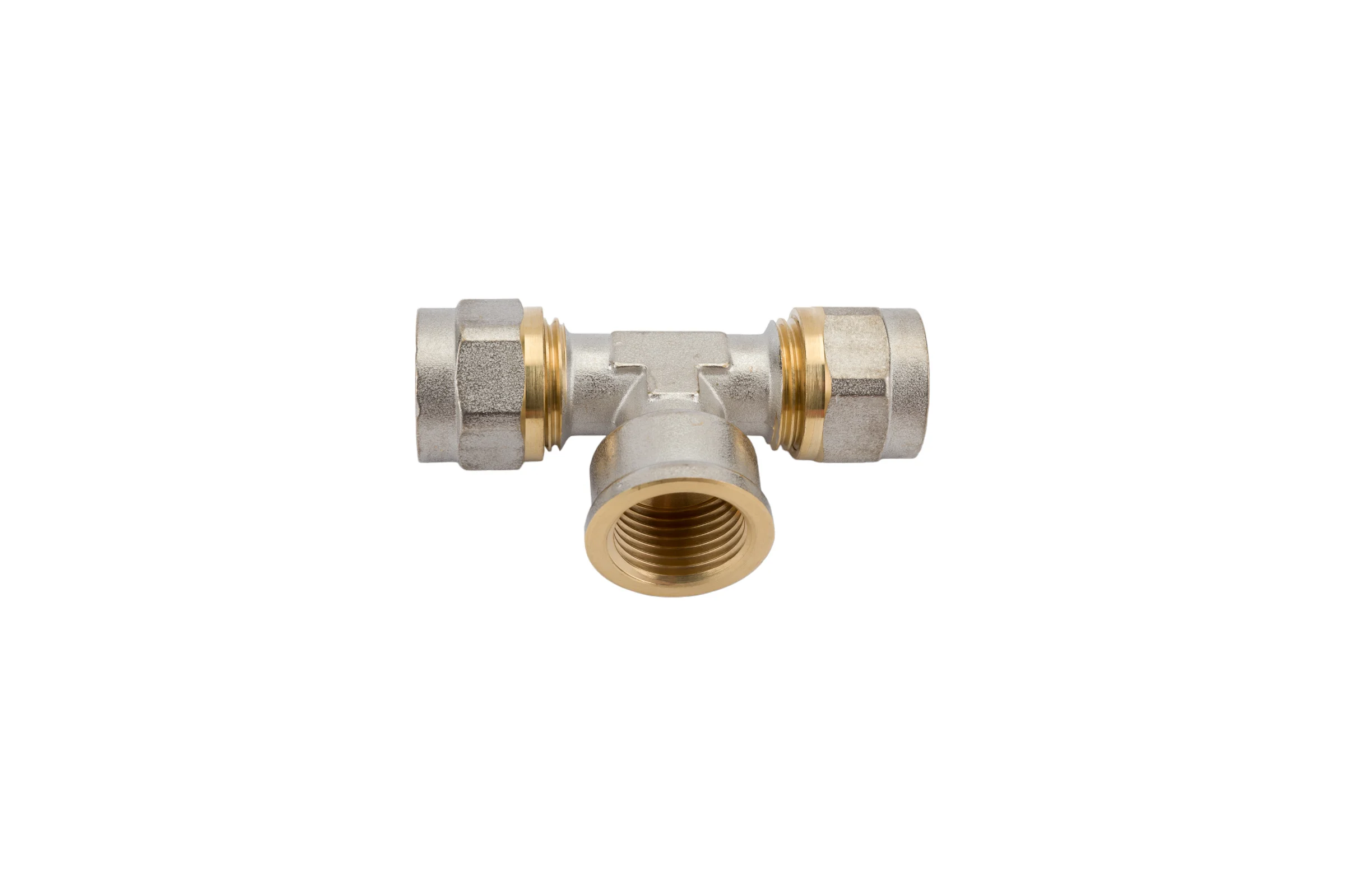 Латунный тройник AV Engineering 1/2x16 2.0 с внутренней резьбой AVE309007